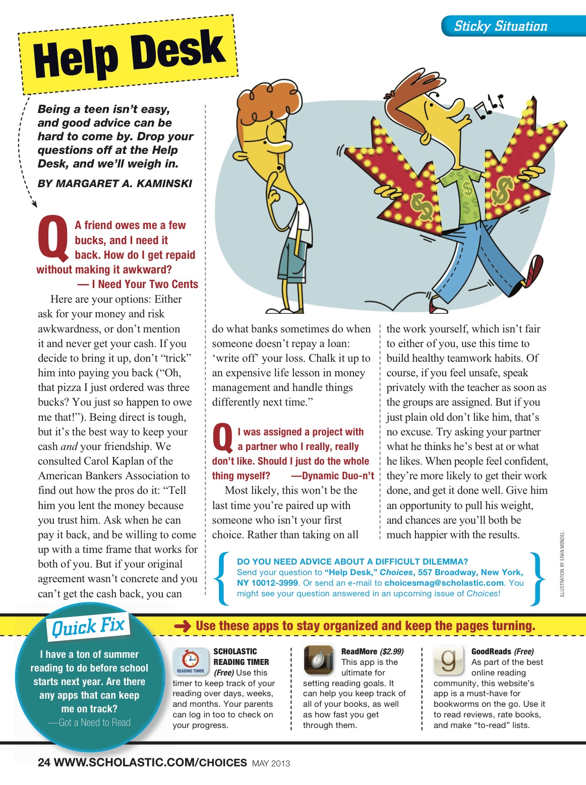 SCHOLASTIC — LOL Margaret