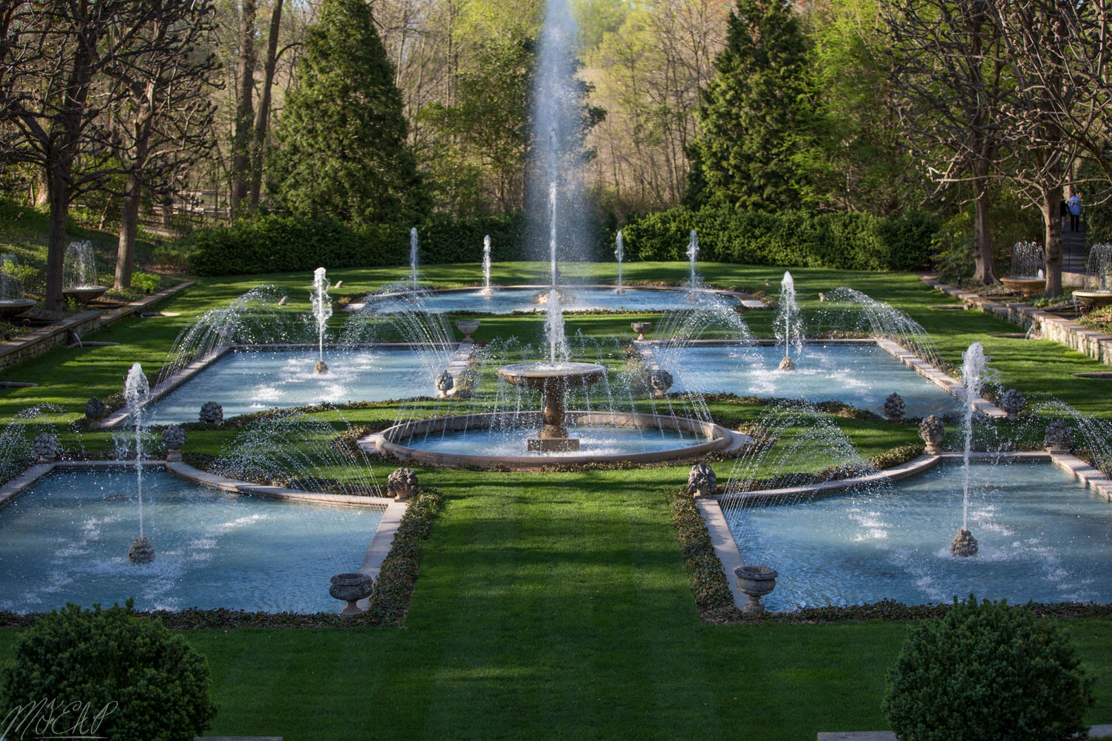 Italian water garden