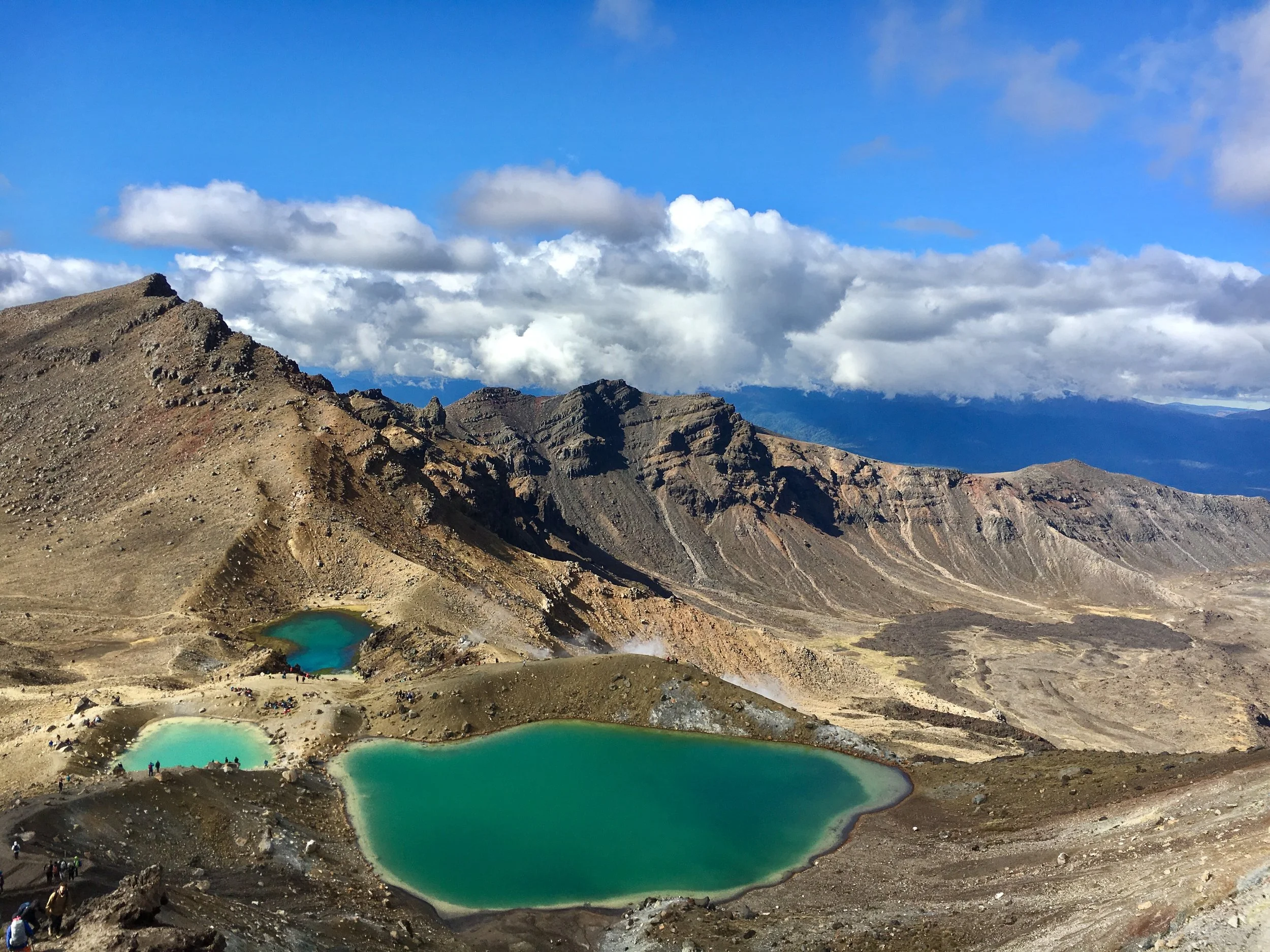 Some of the crater lakes