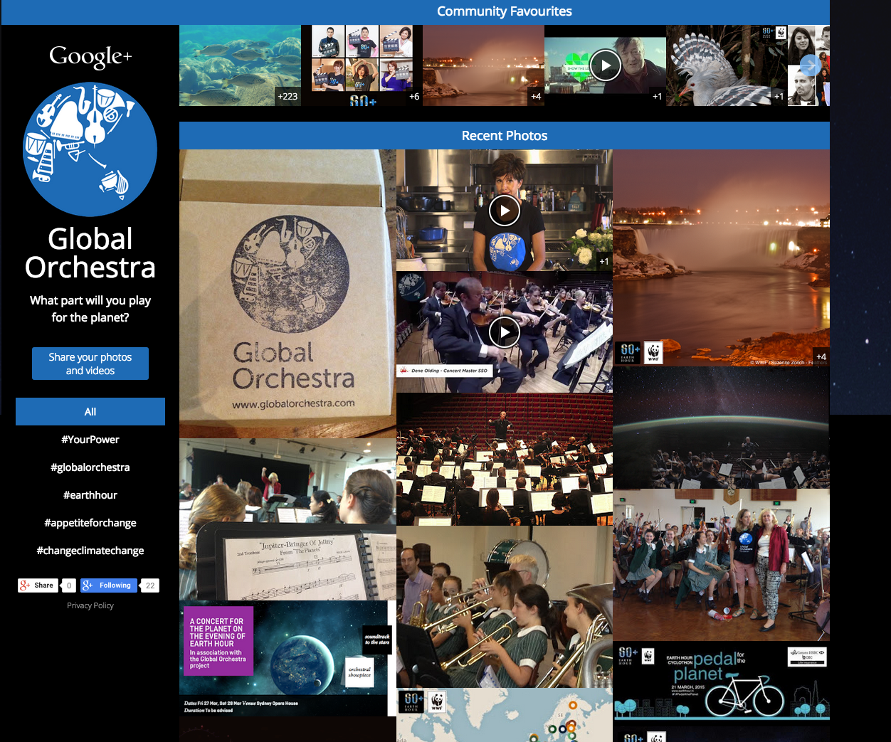 Global Orchestra Media Wall