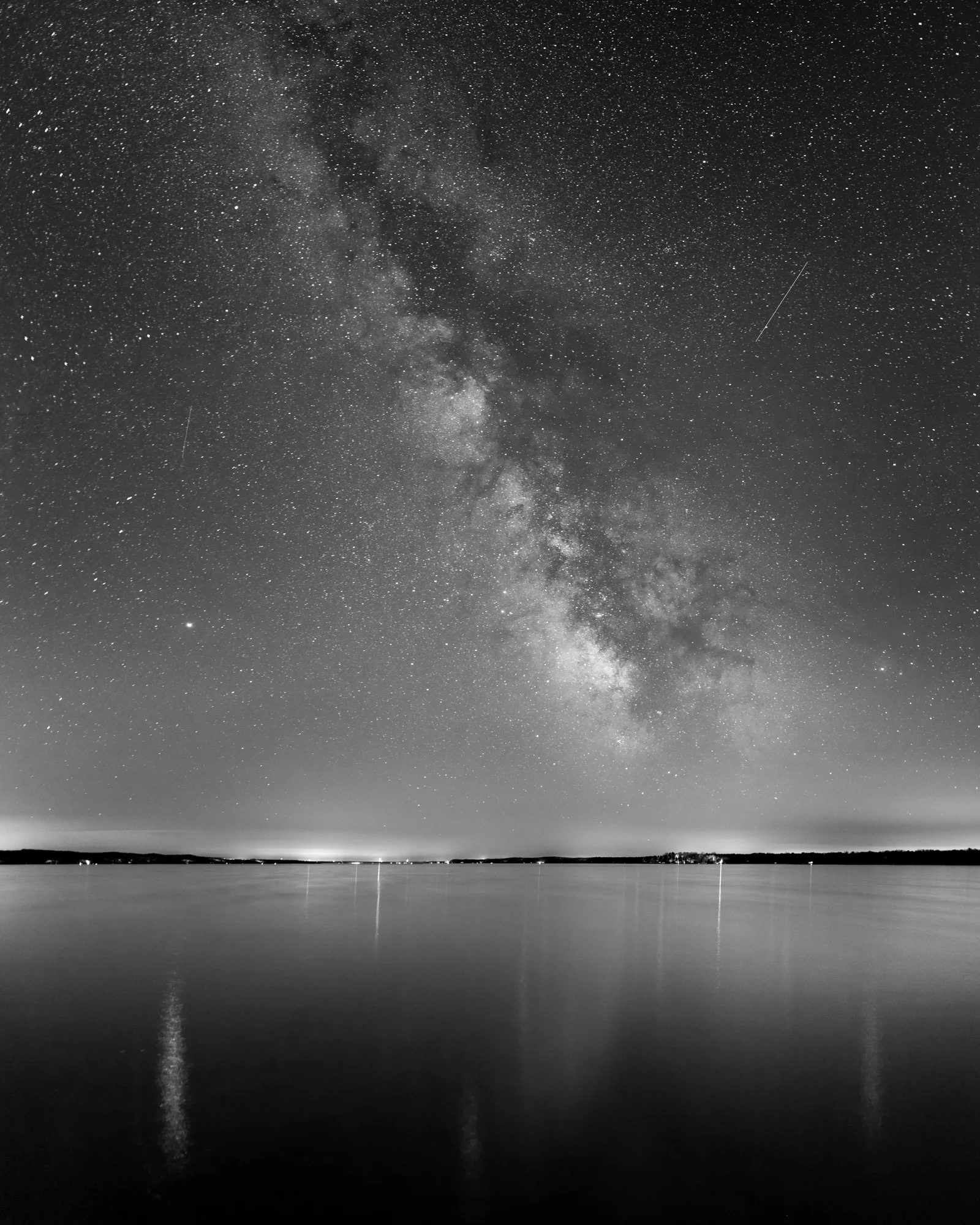 Milky Way Galaxy over Torch Lake