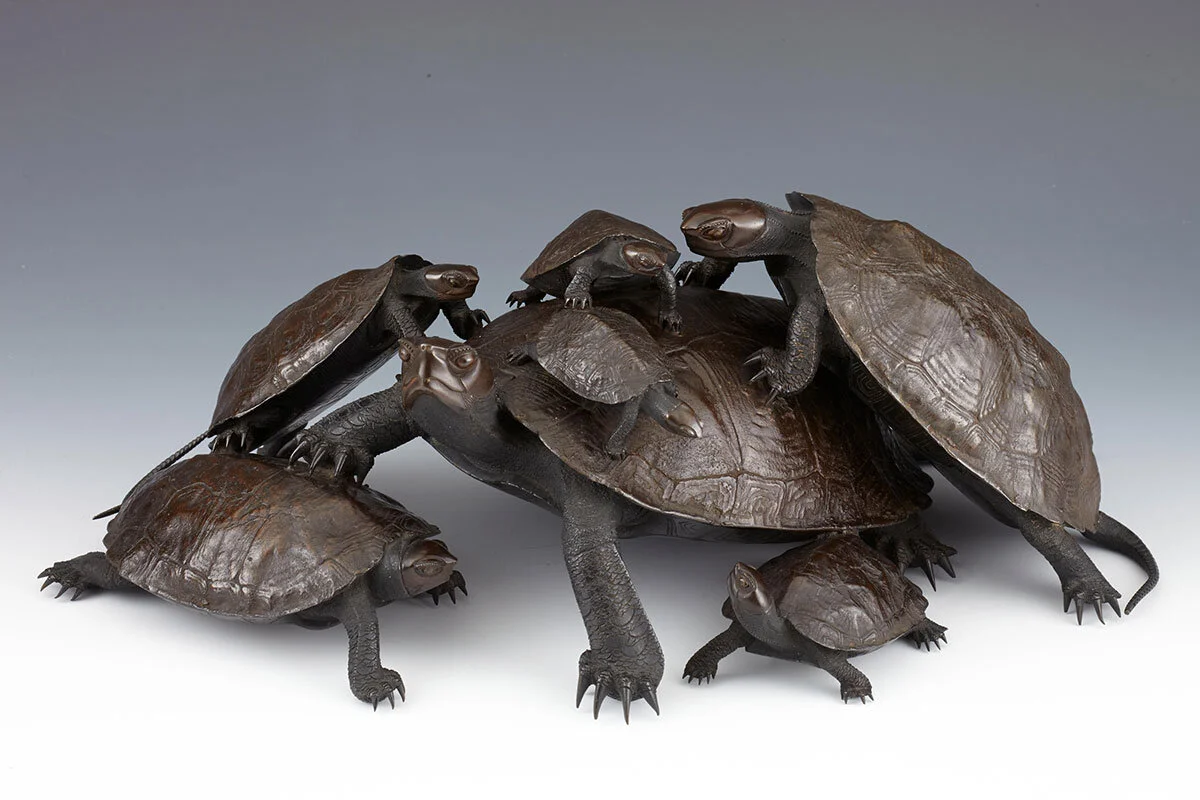 Meiji Bronze Japanese Antique