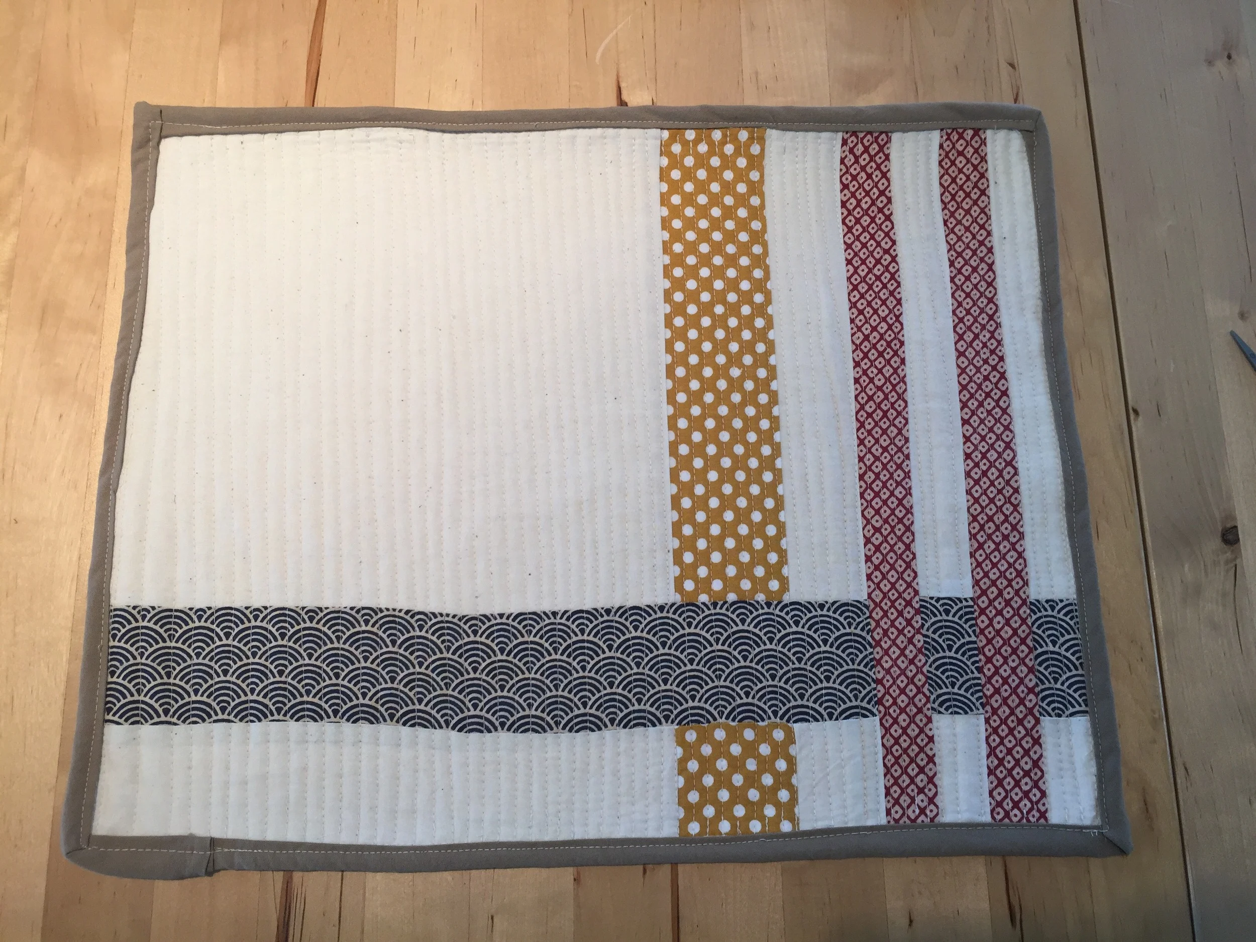 quilted placemat