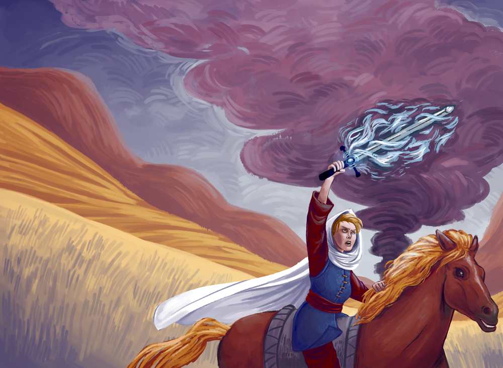 The Blue Sword - Book Jacket