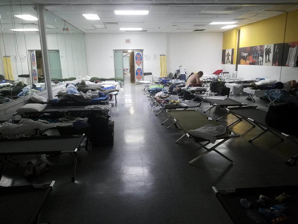 Housing provided by AFL-CIO for all union workers.