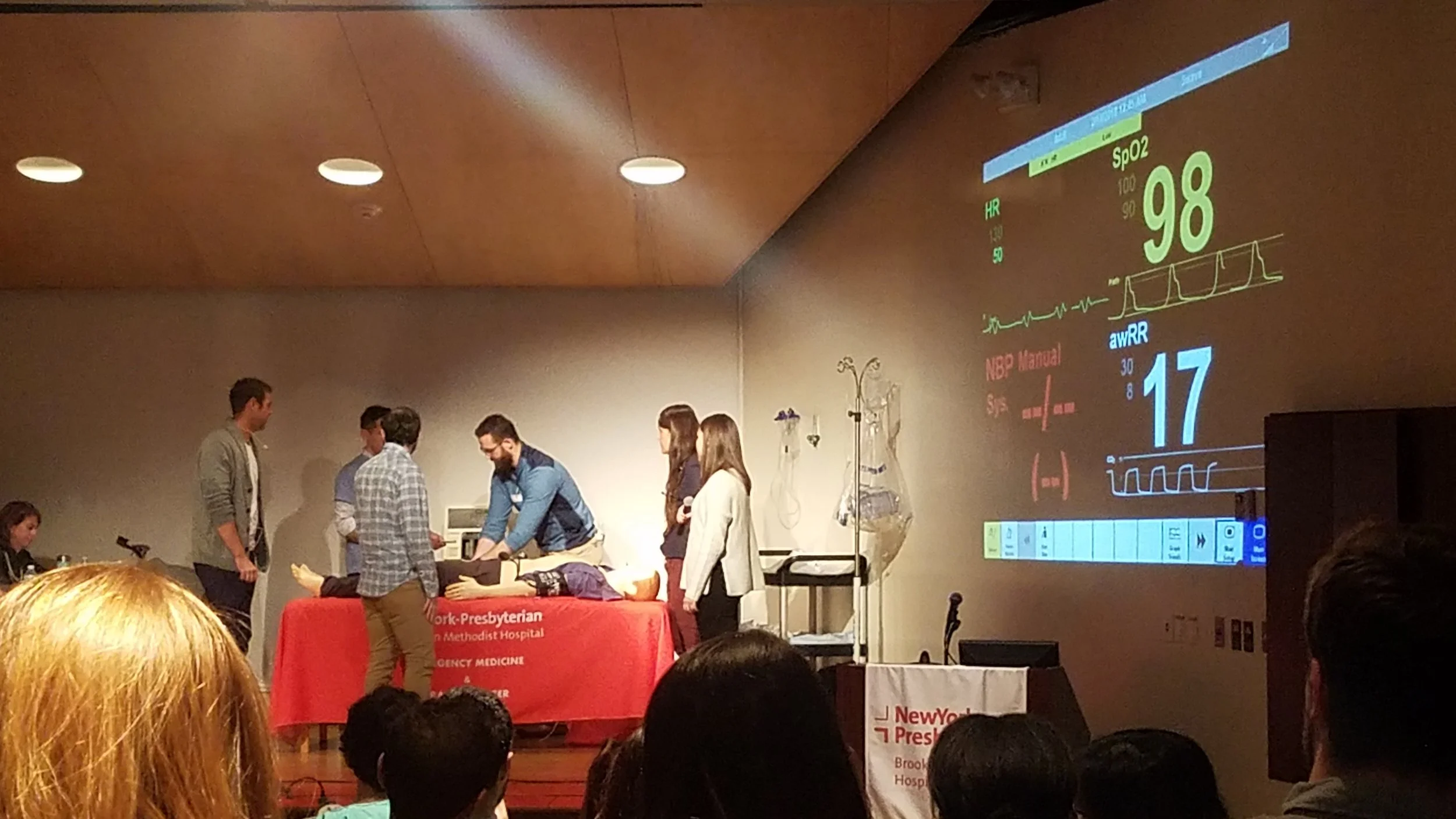 Dr. Clarkson and Dr. Kramer low-key handling business in SIM WARS Round #1