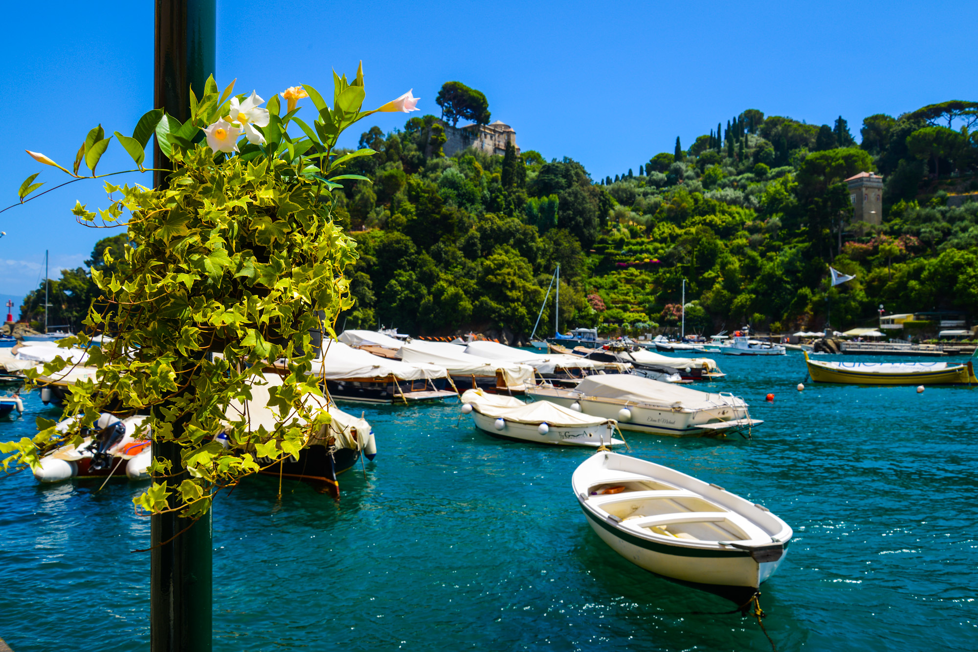 Finally after a long entertaining walk I got to the stunning PORTOFINO, pictures can't even portray the magic that this place has.