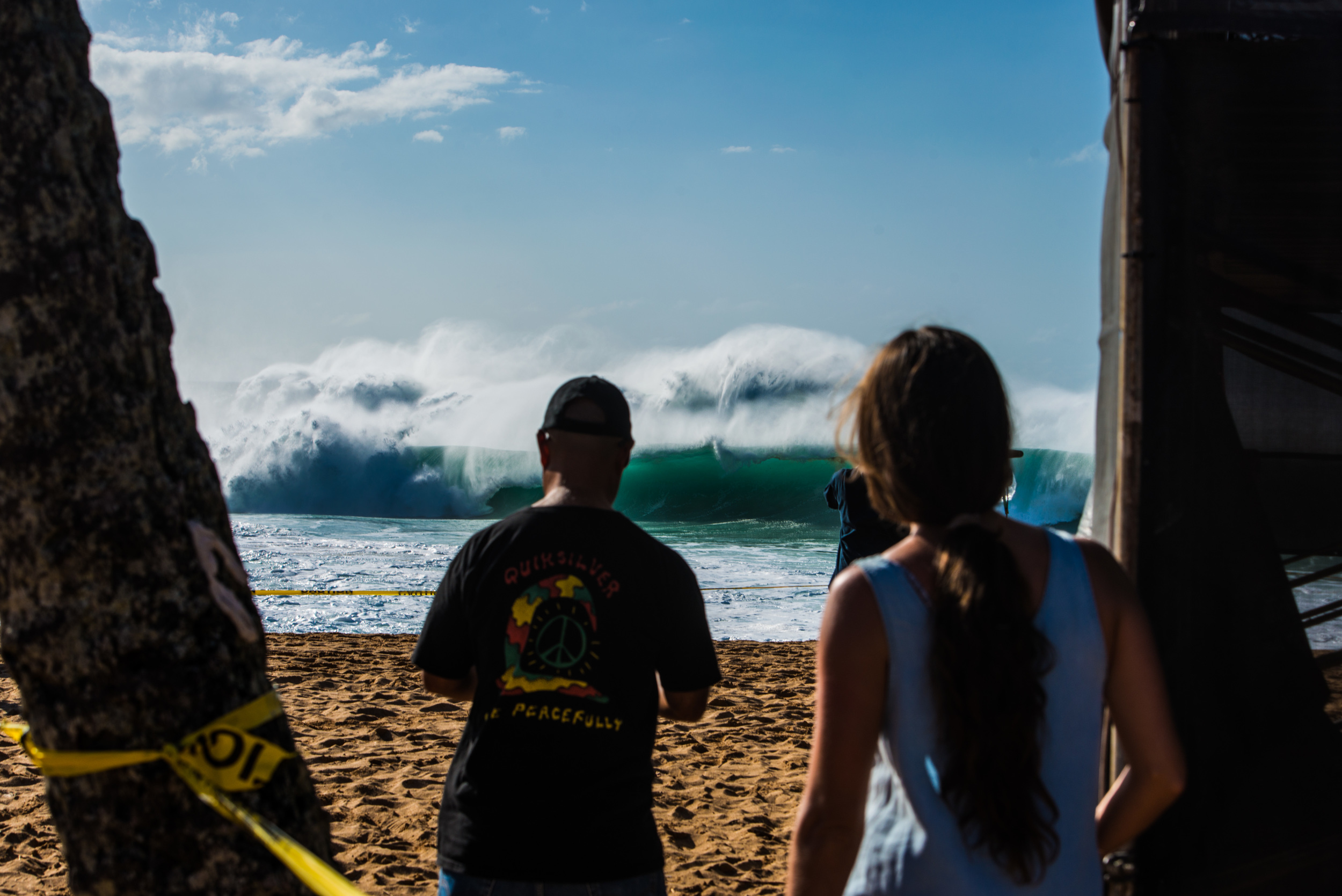 Definitely a day to remember, with waves Ive never seen before. The waves look so angry and majestic at the same time.