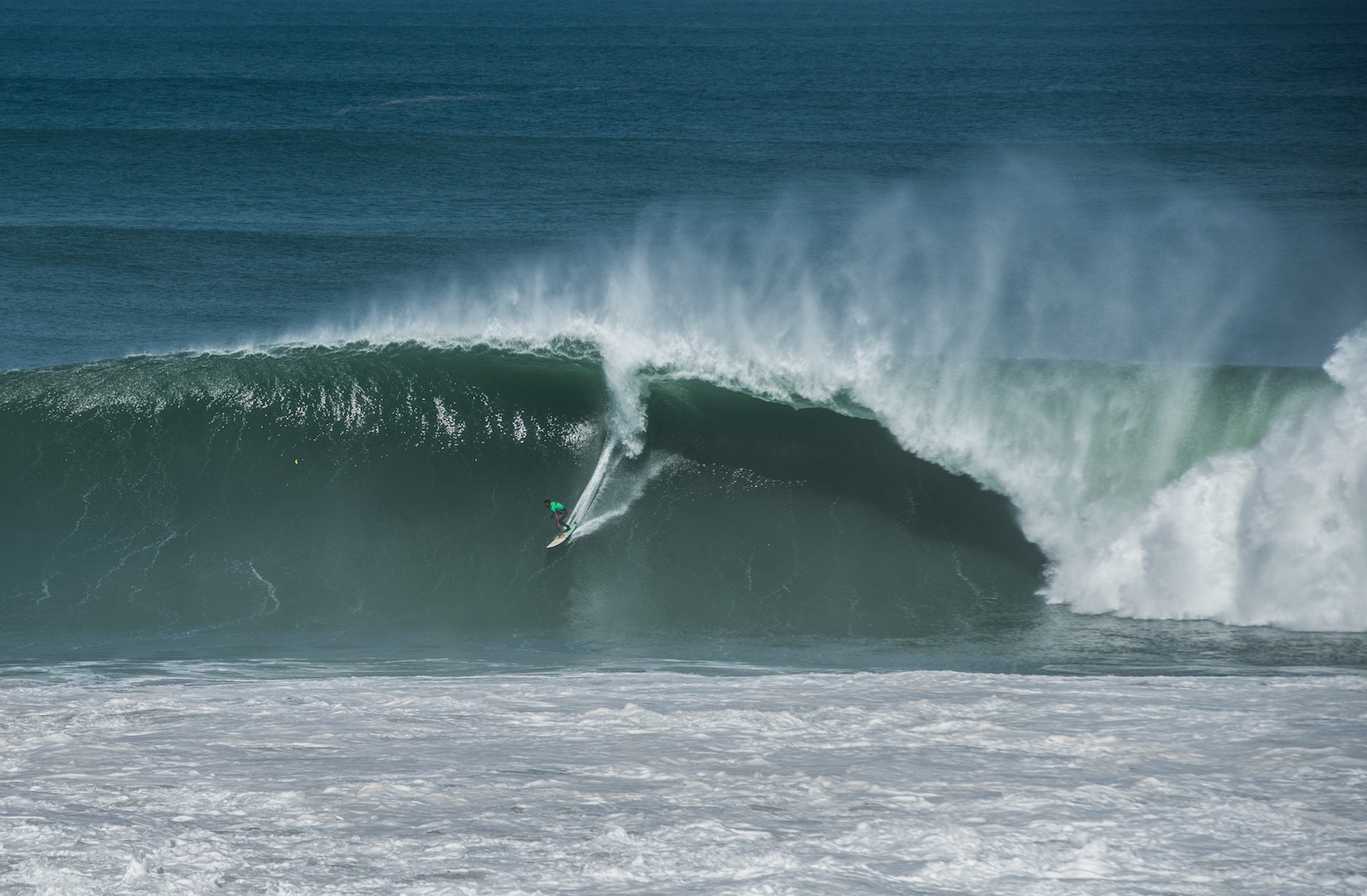 Rogercin Ramirez Jr, the local wildcard, on a bomb. 