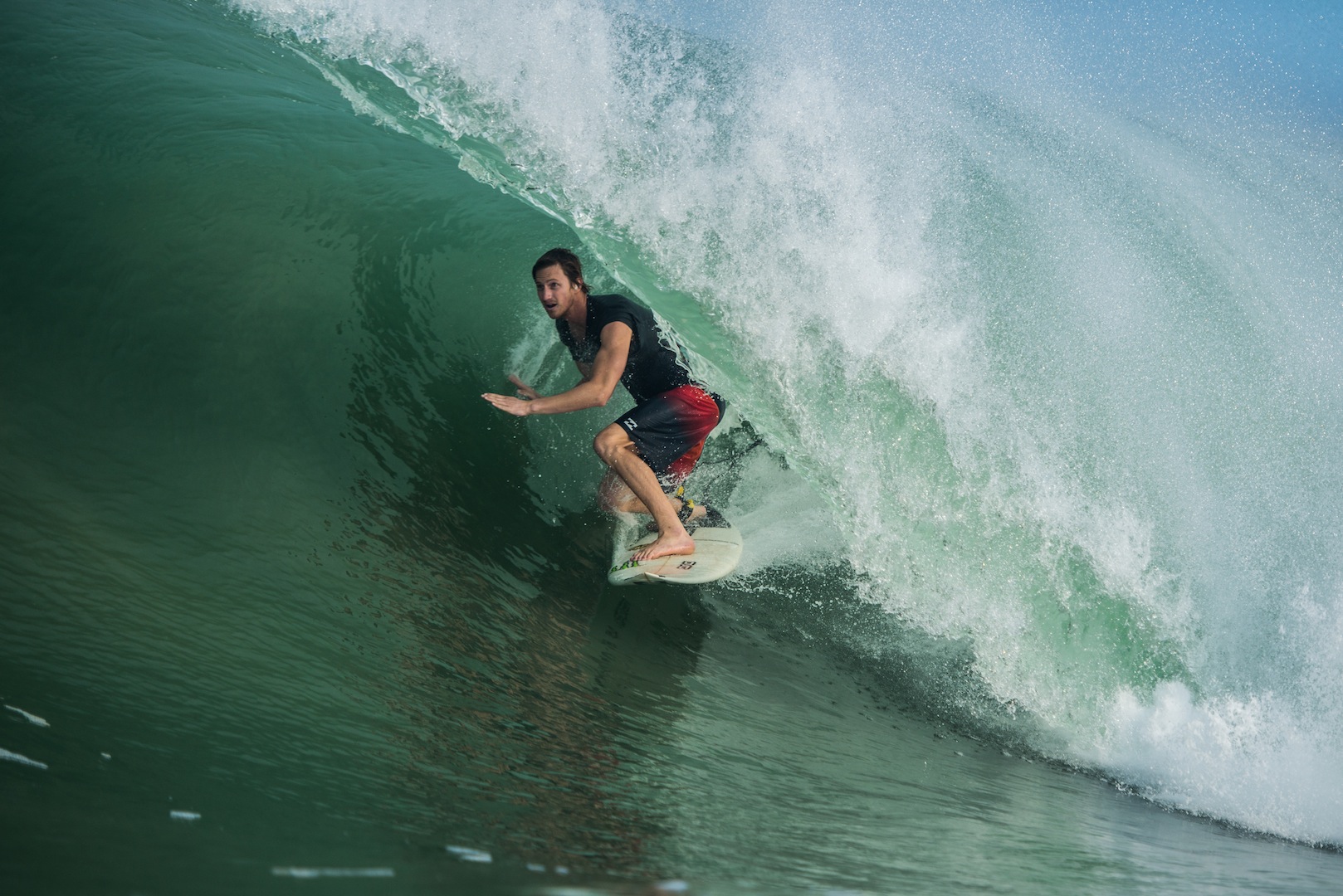 South African Matt Bromley getting some mexican shade