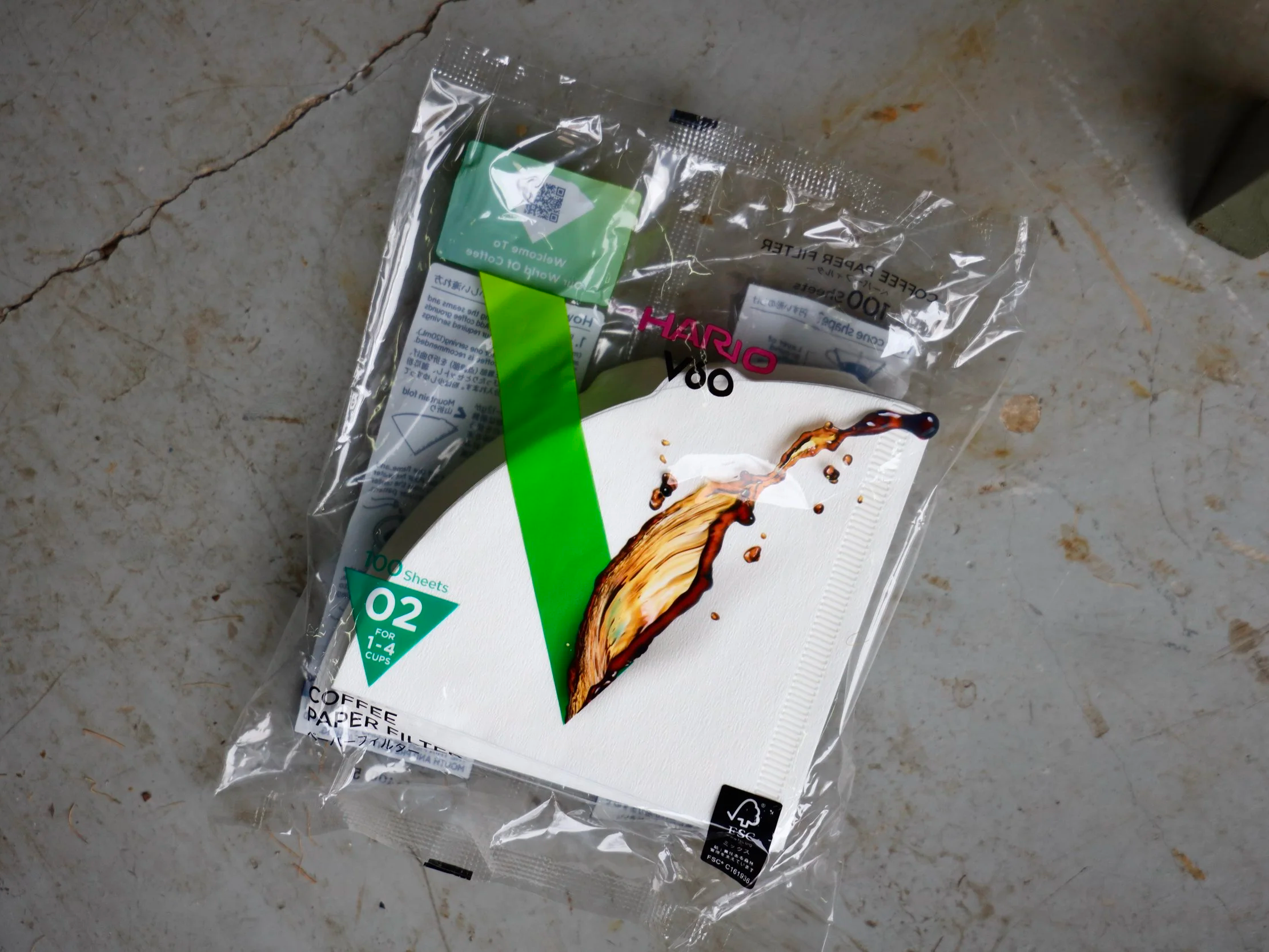 Hario V60 paper filter