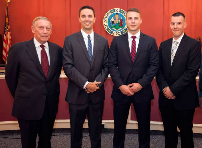 New Officers Sworn in