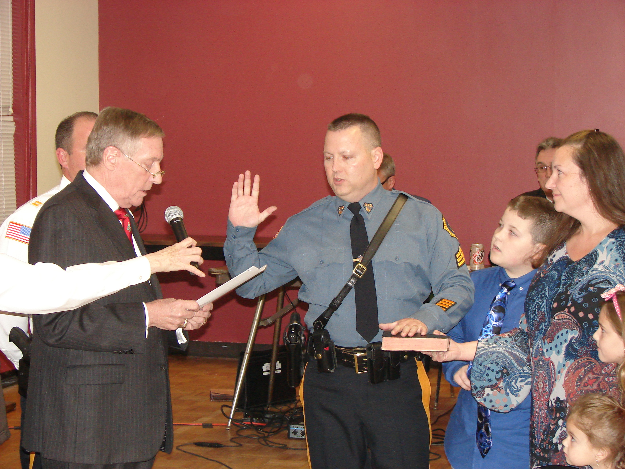 Swearing in Ceremony 12/15/15