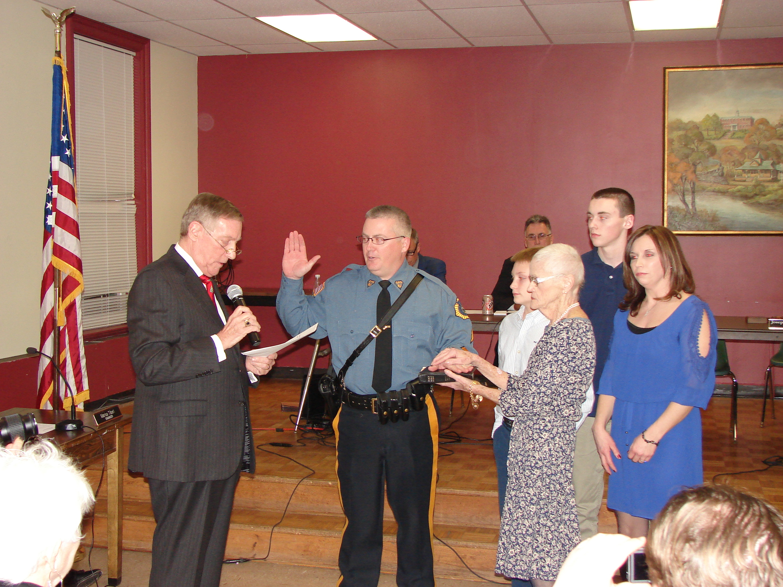 Swearing in Ceremony