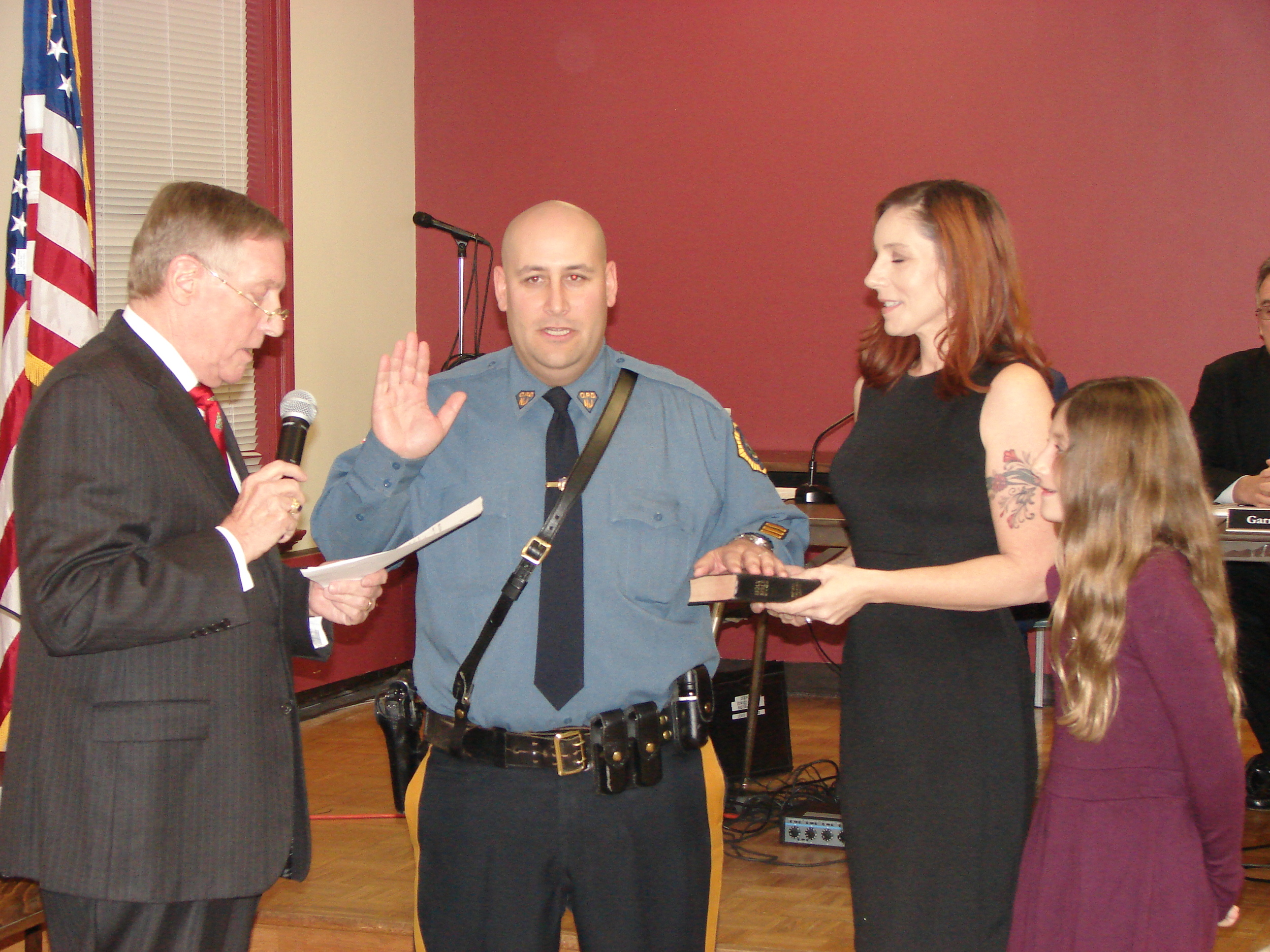 Swearing in Ceremony 12/15/15