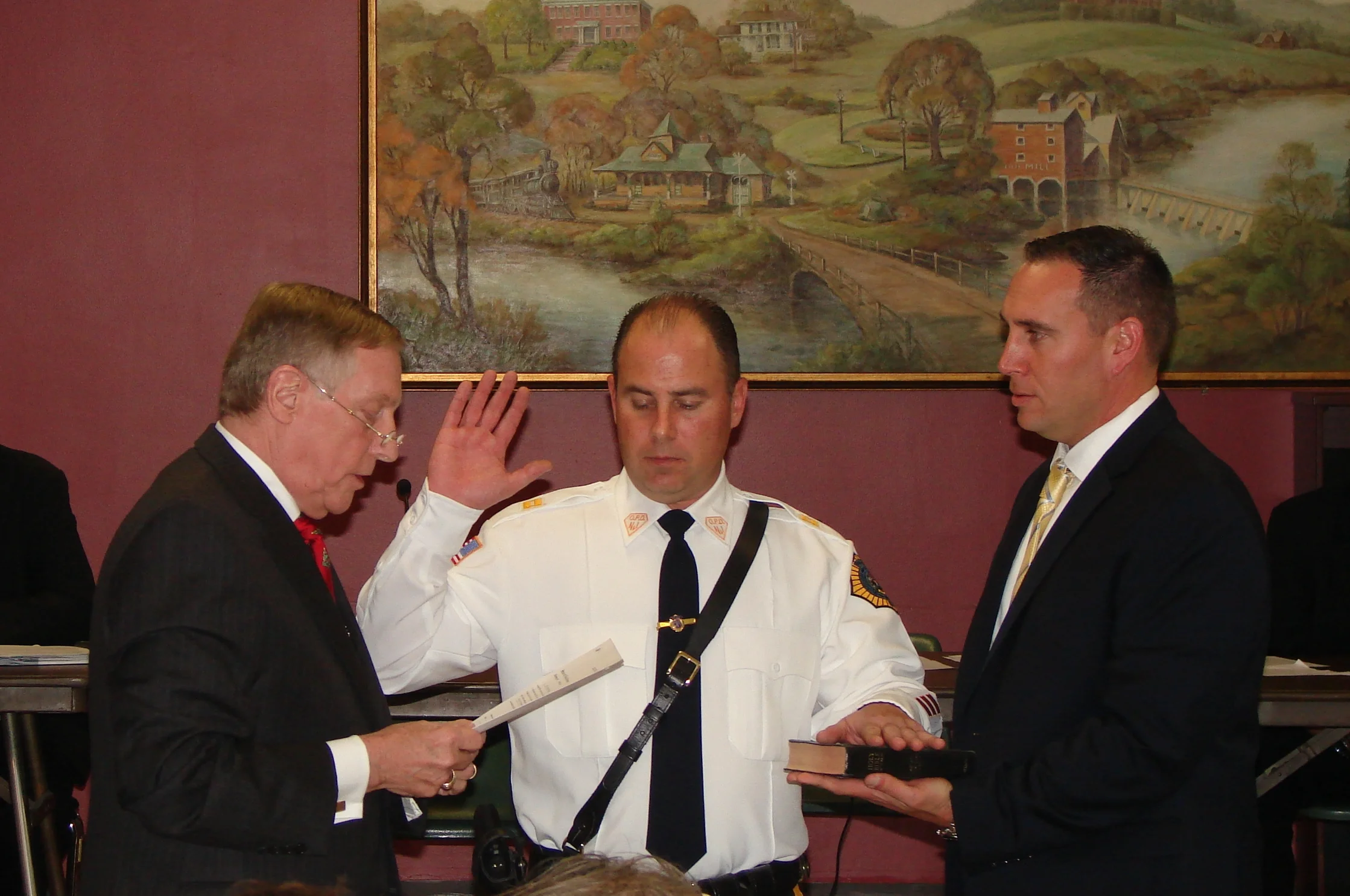 Swearing in Ceremony 12/15/15