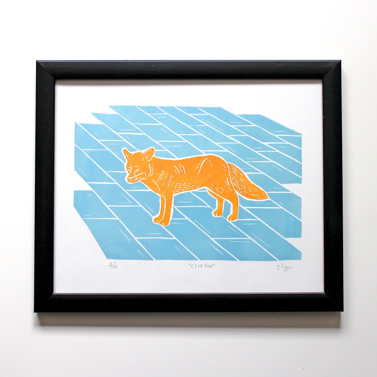 Fox 8x10 Framed White Square.jpg