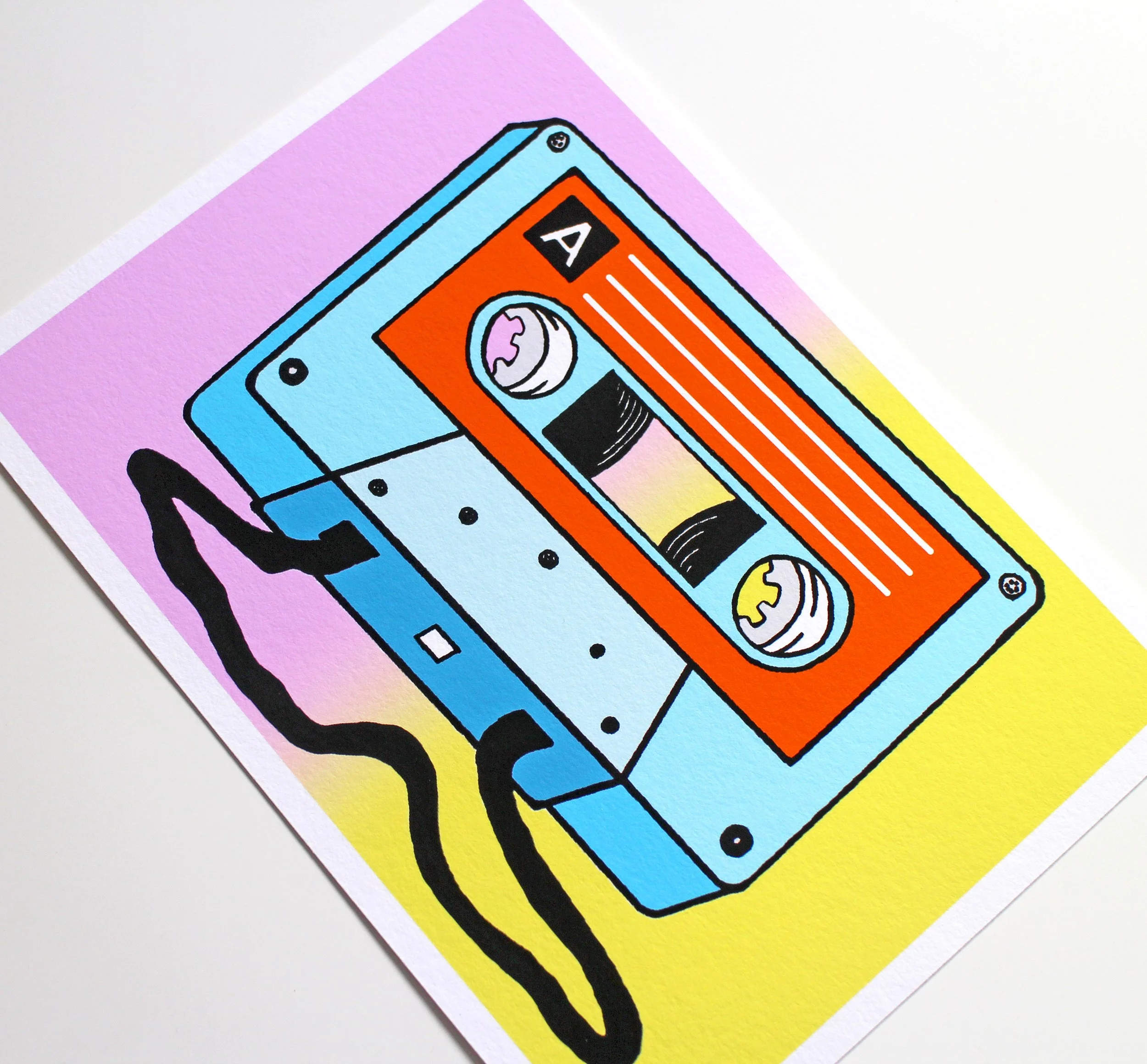 Cassette Giclee Print A5 Side1.jpg