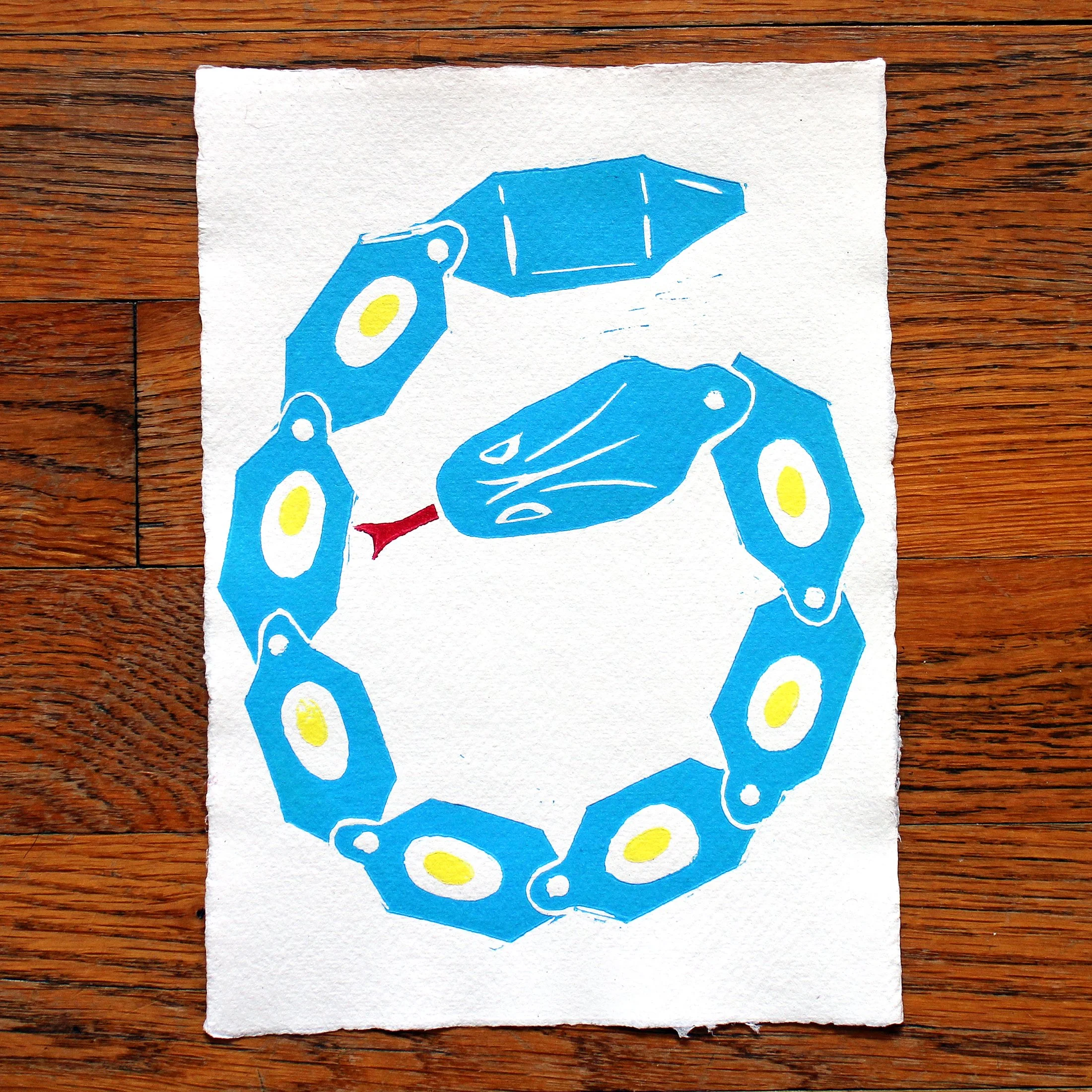 Snake Toy Blue Lino Floor.jpg