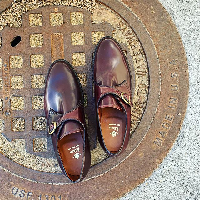 D E V O T E D .
.
.
#color8 #alden #aldenarmy #madeinusa #shellcordovan #oxford #monkstrap #gentlemanstyle #footwear #middleburg #virginia