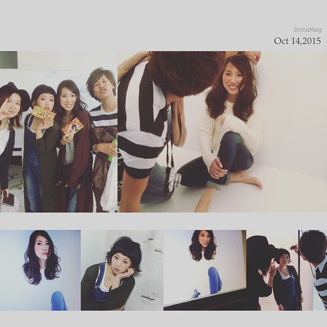 ＃撮影#セミナー#もっと上手くなろ#アフロート#ありがとうございます#最高のスタッフ#calme#小牧#美容院