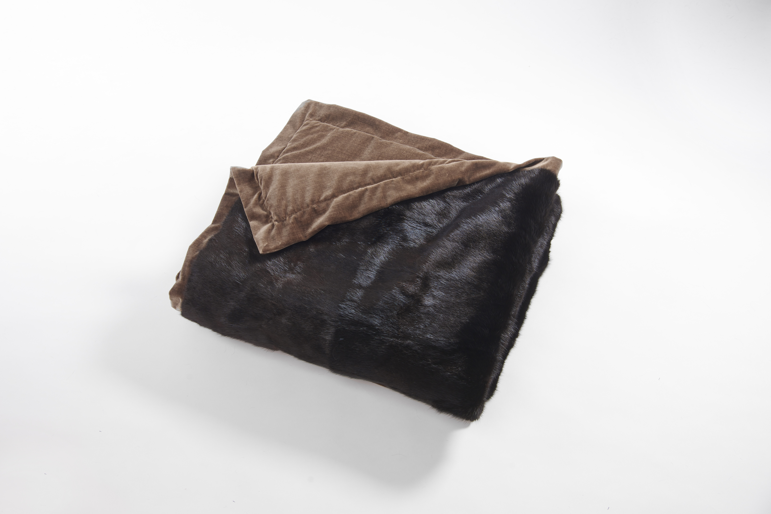 Mink Fur Throw