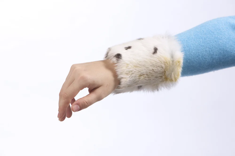 Rabbit Fur Cuffs