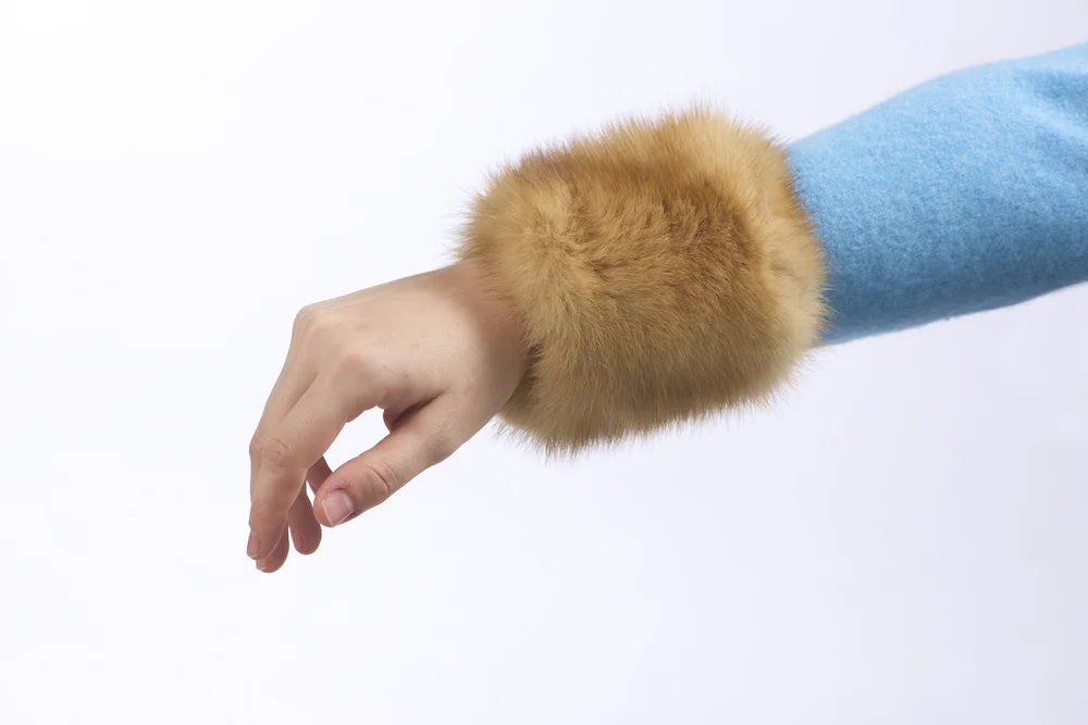 Sable Fur Cuffs