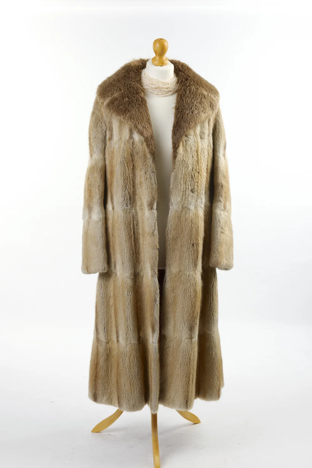 Canadian Musquash Fur Coat
