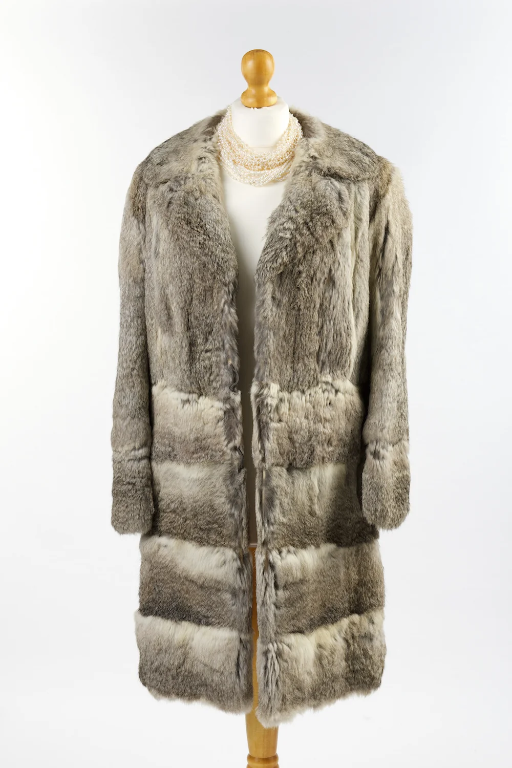 Vintage Rabbit fur coat