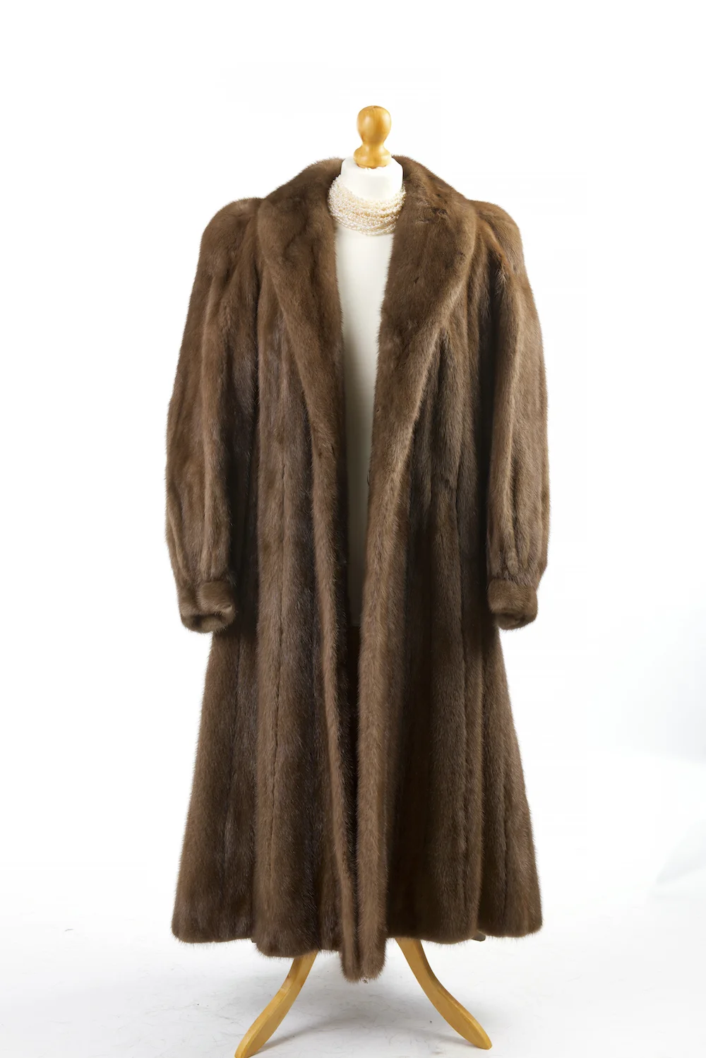 Pale Brown Mink Coat