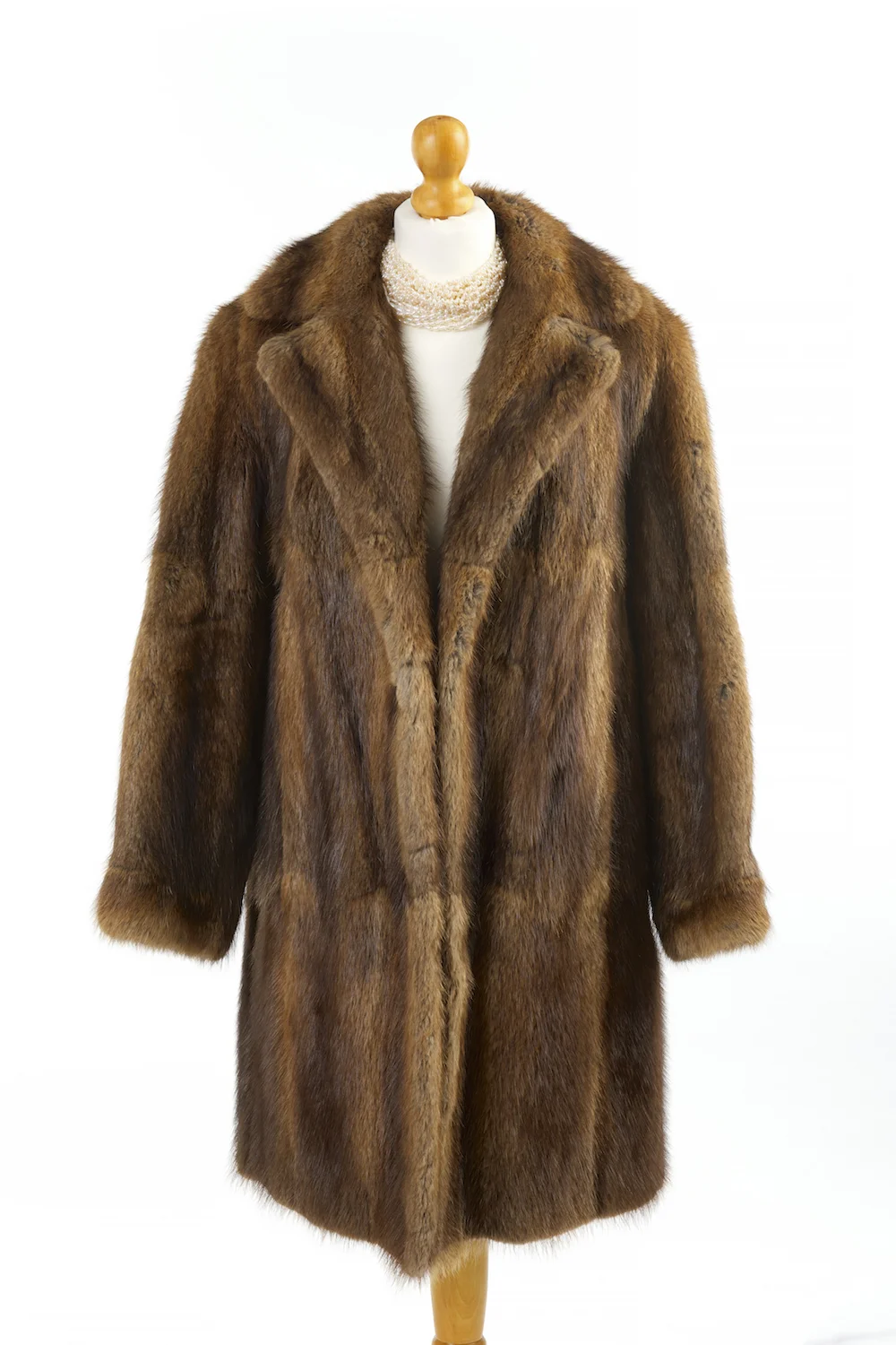 Amber Brown Musquash Coat