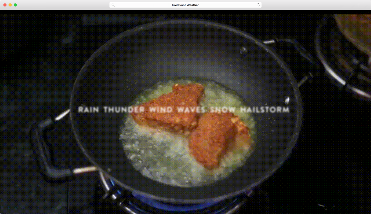 Irrelevant Weather