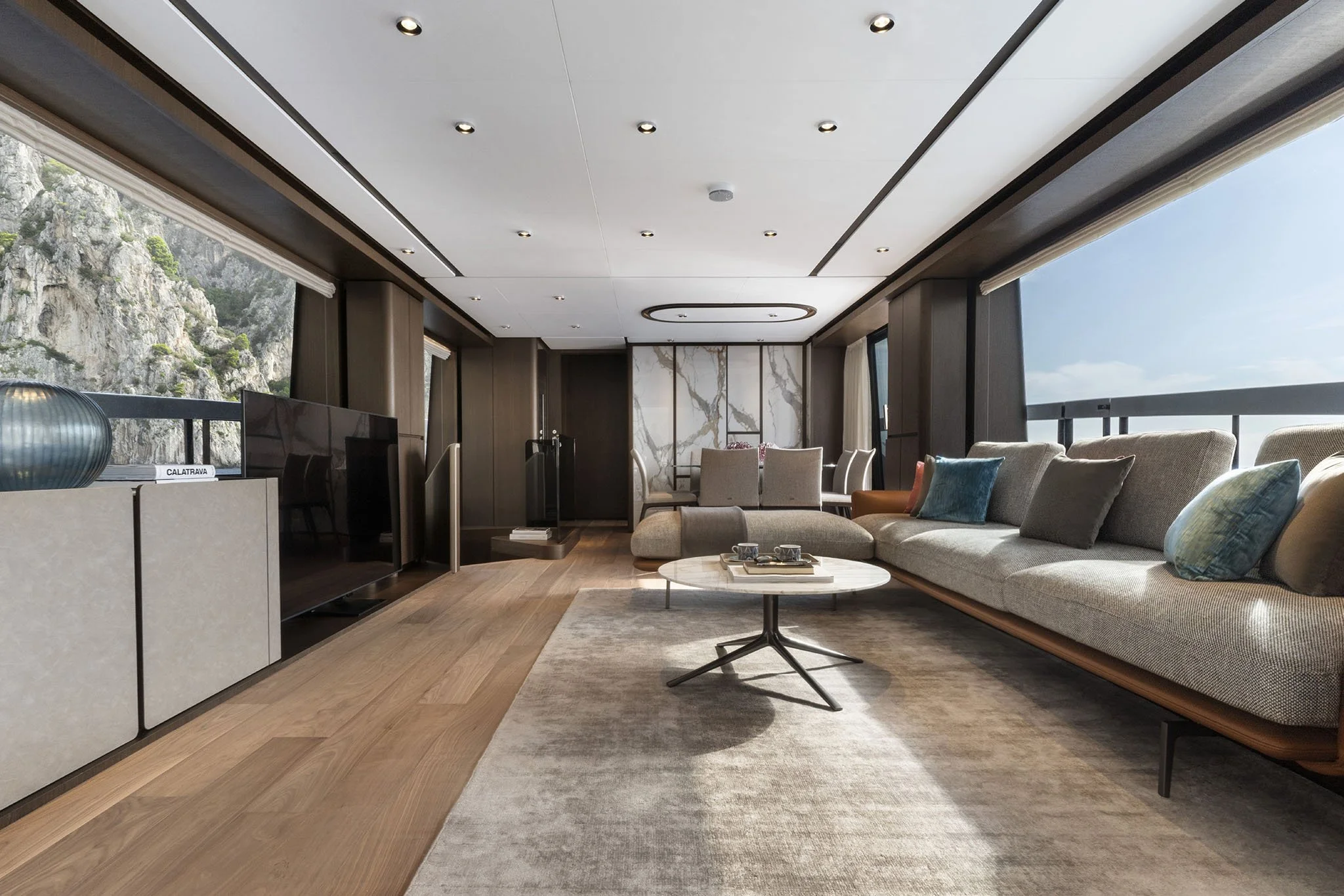 Ferretti Yachts 860 Classic Interior Cabin