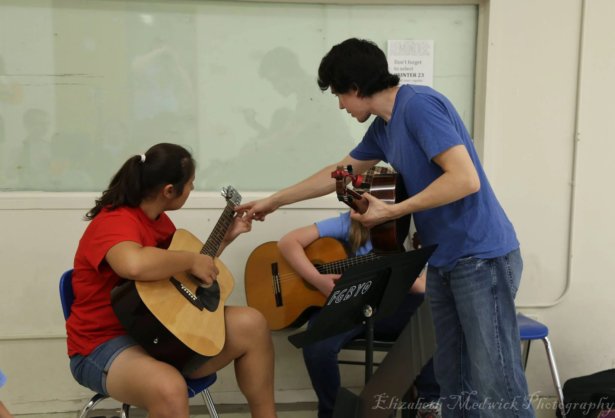 Mr. Taylor Seybert's Guitar Class