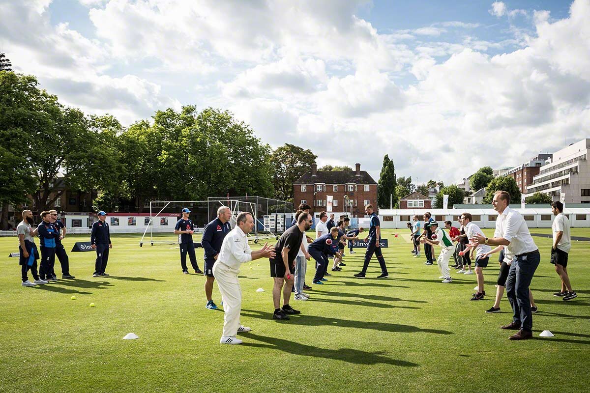  Corporate event with England Cricket Team at Lord’s Cricket Ground  © Copyright Rebekah Kennington. All Rights Reserved. 