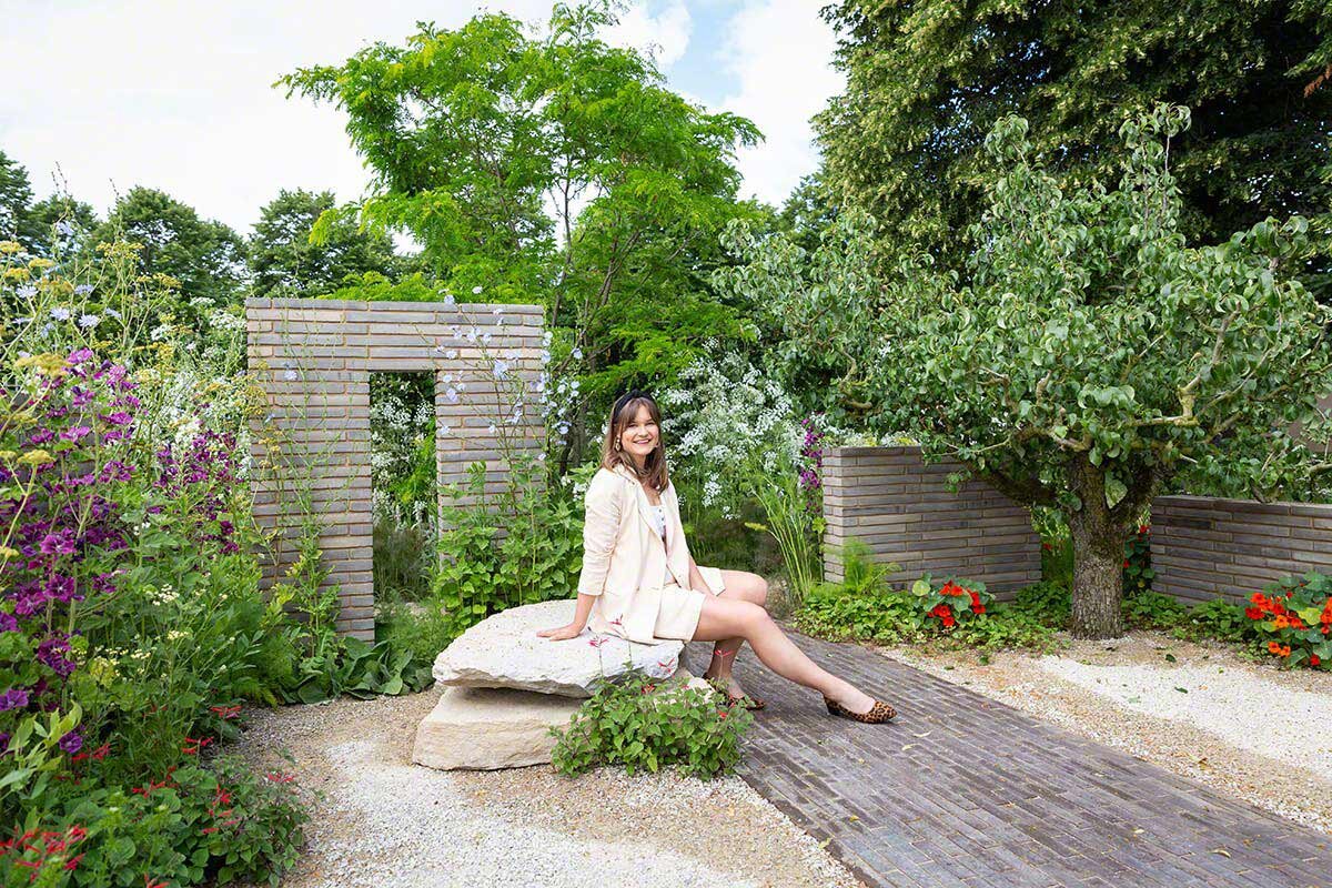  Ula Maria - Garden Designer and Landscape Architect  RHS Hampton Court Flower Show 2019  © Copyright Rebekah Kennington. All Rights Reserved. 