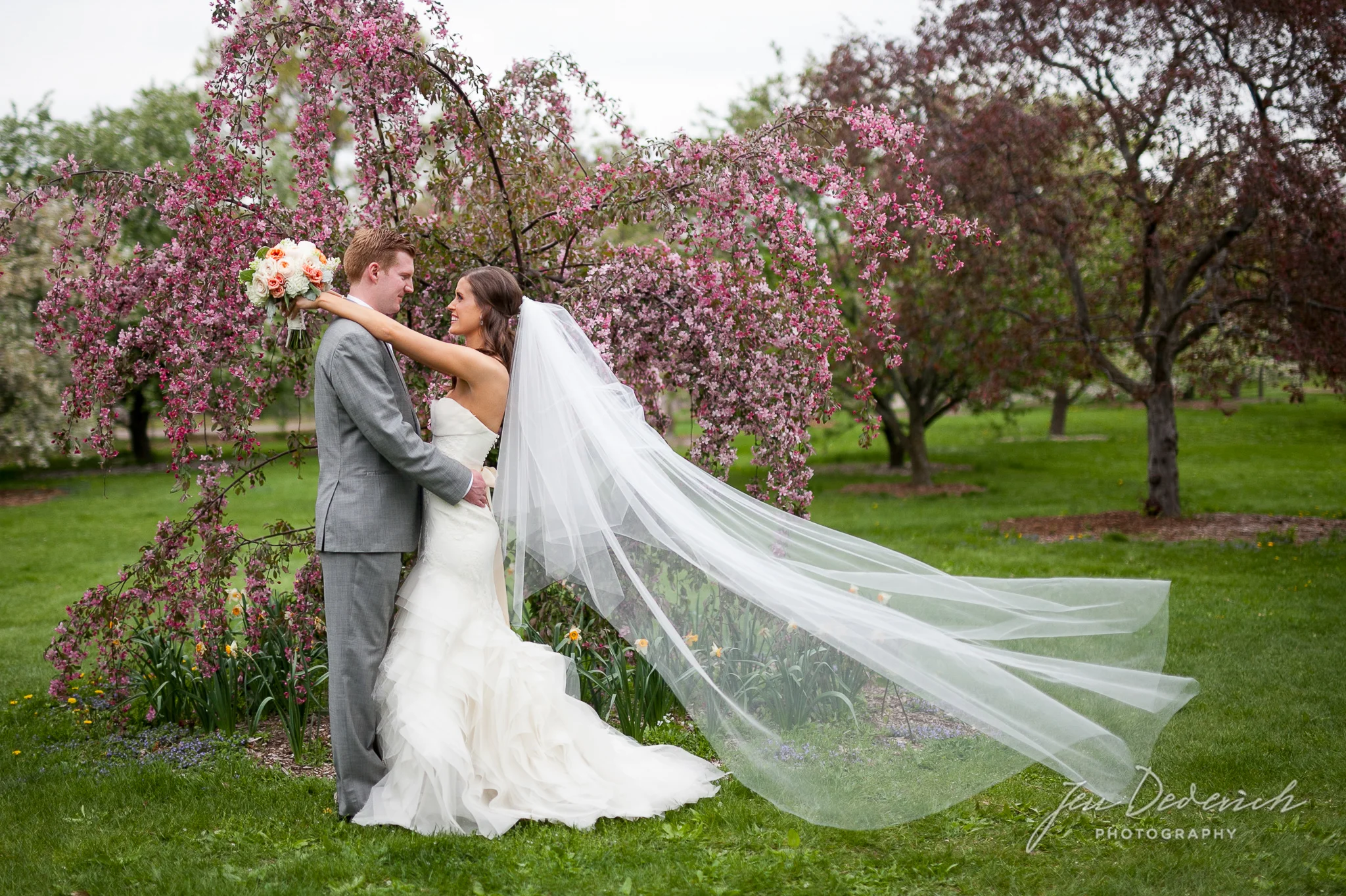 Liz + Brian | A romantic spring wedding at the Monona Terrace in Madison, WI.