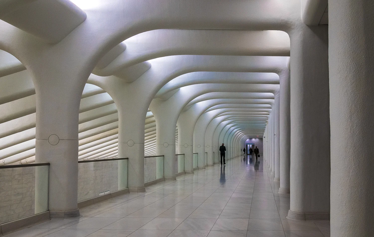 Aqua Glow Corridor