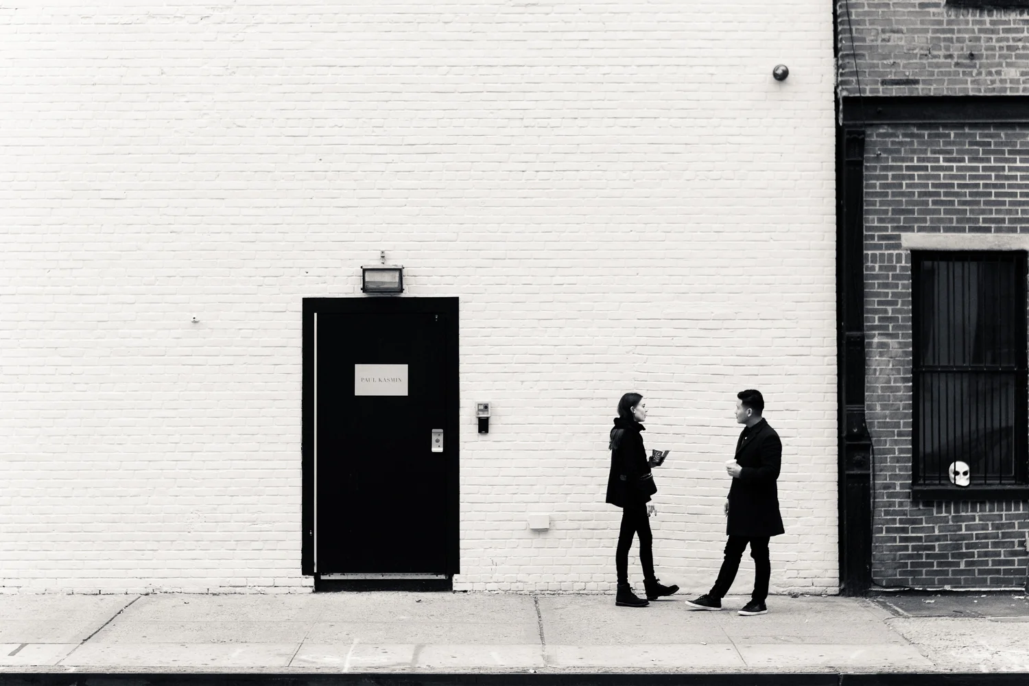Break by the gallery