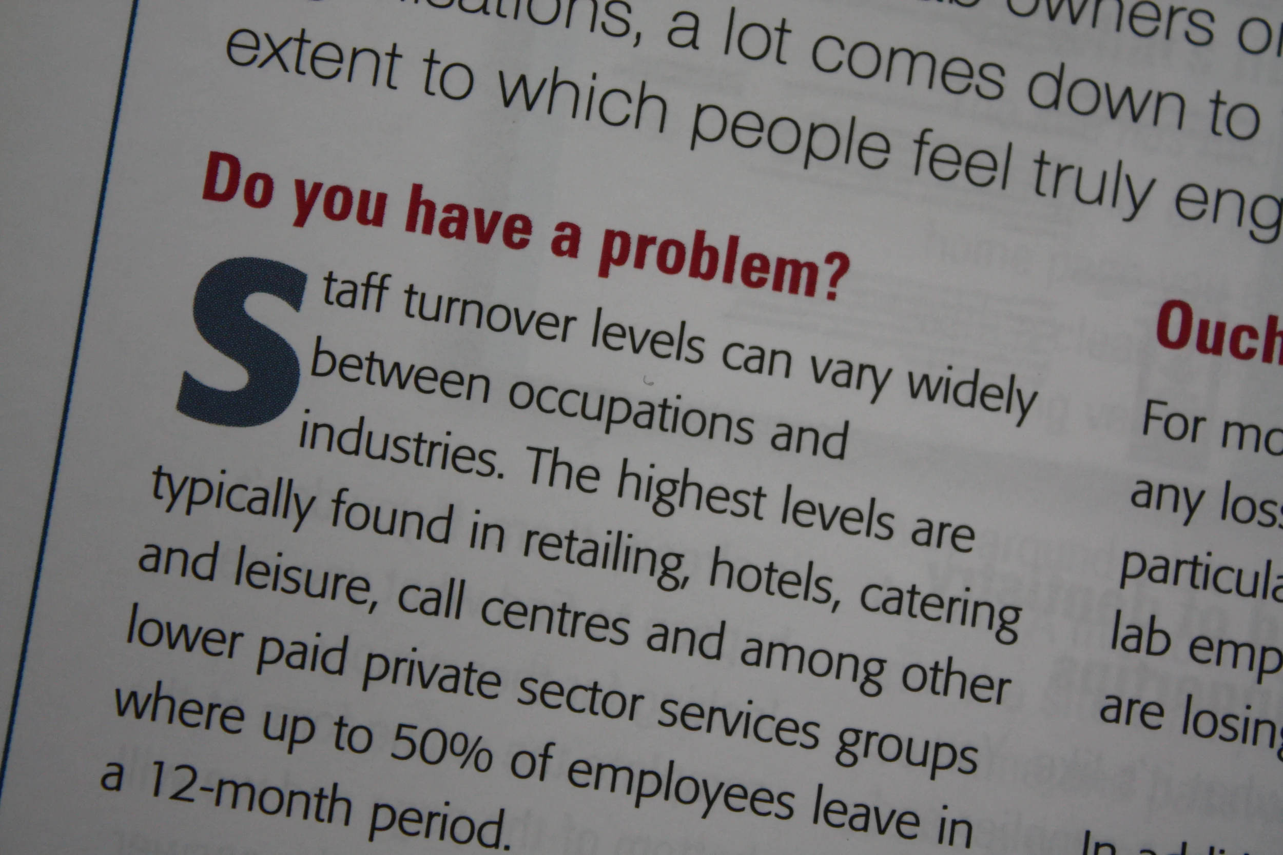 How sick is your business?