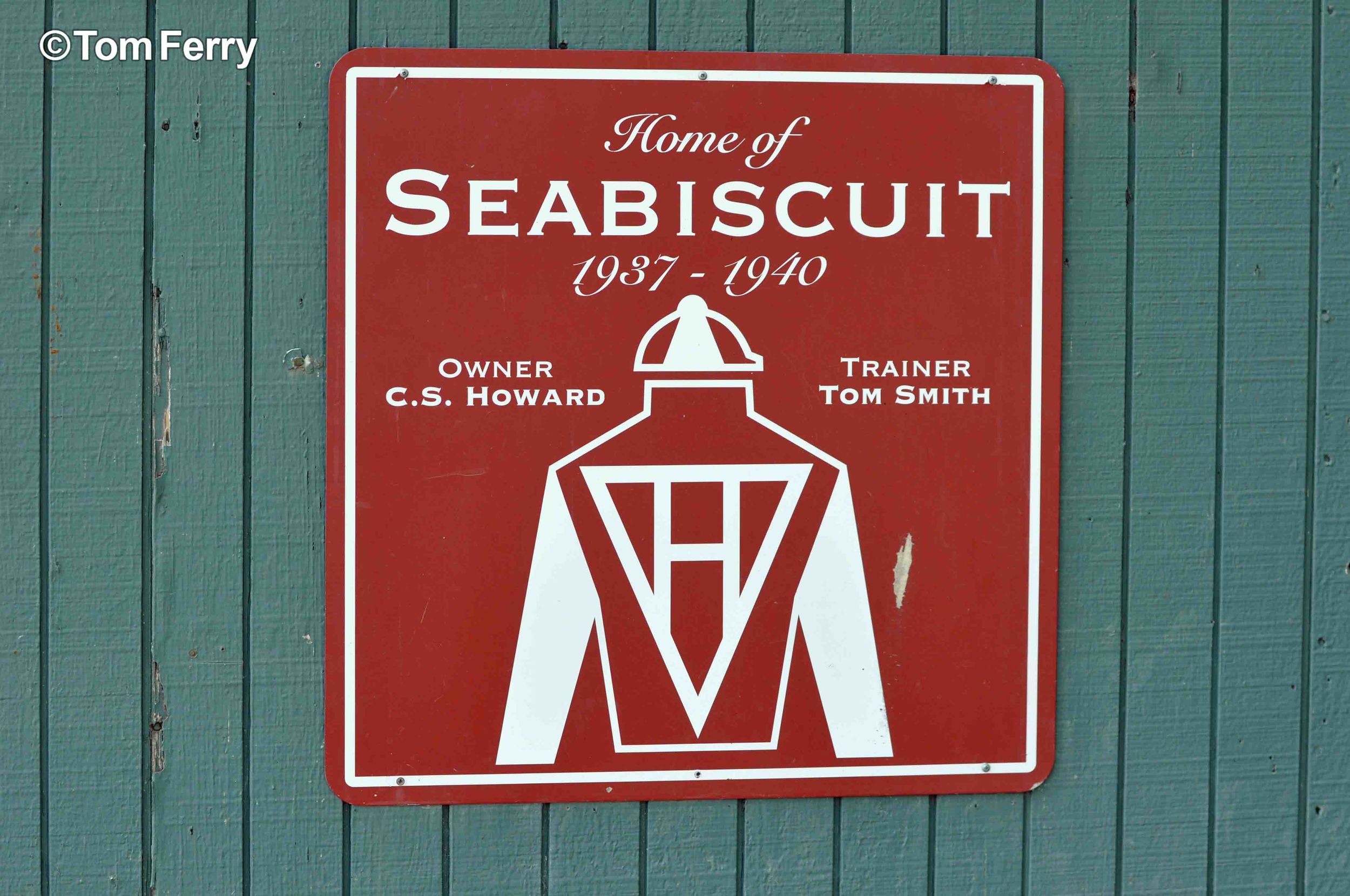 Seabiscuit Sign.JPG