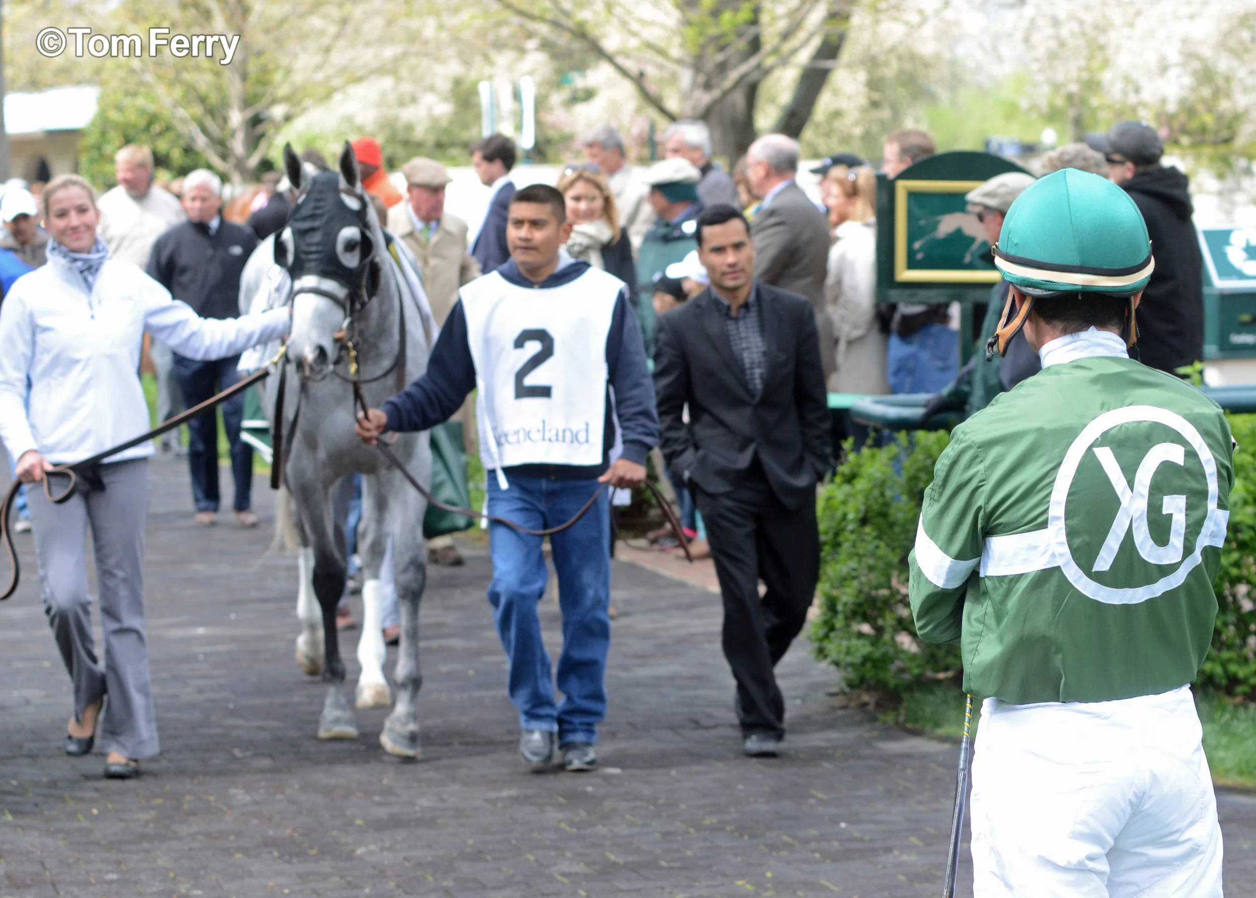 Keeneland-Desormeaux view from paddock.JPG