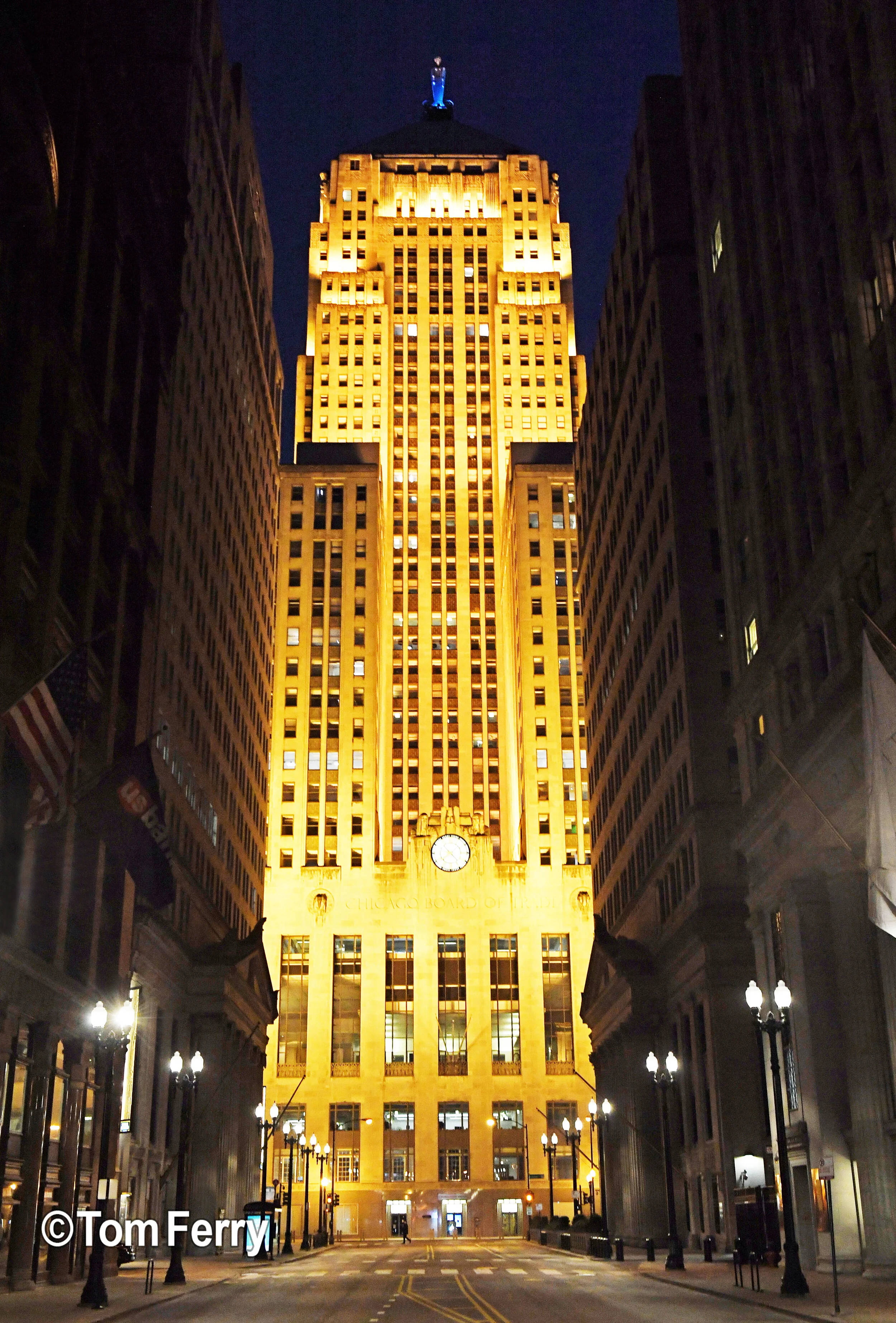 The Board of Trade Building.