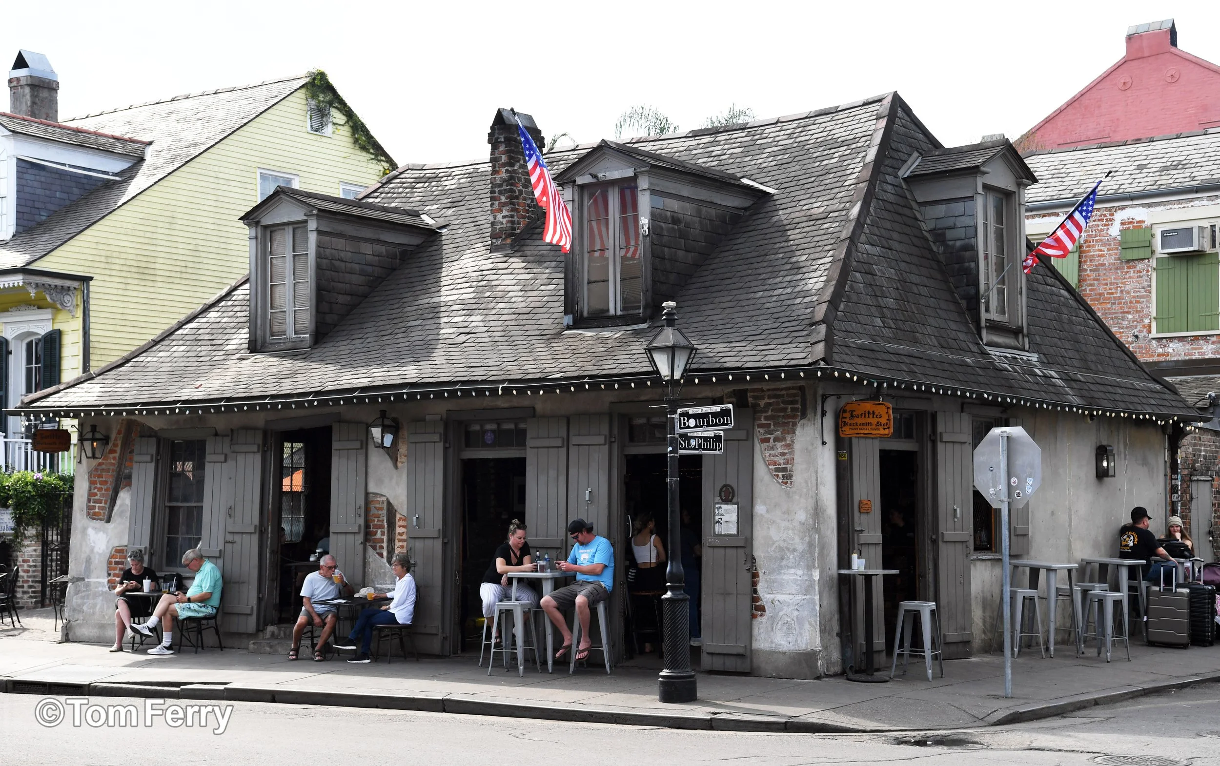 Lafitte's Blacksmith Shop Bar.