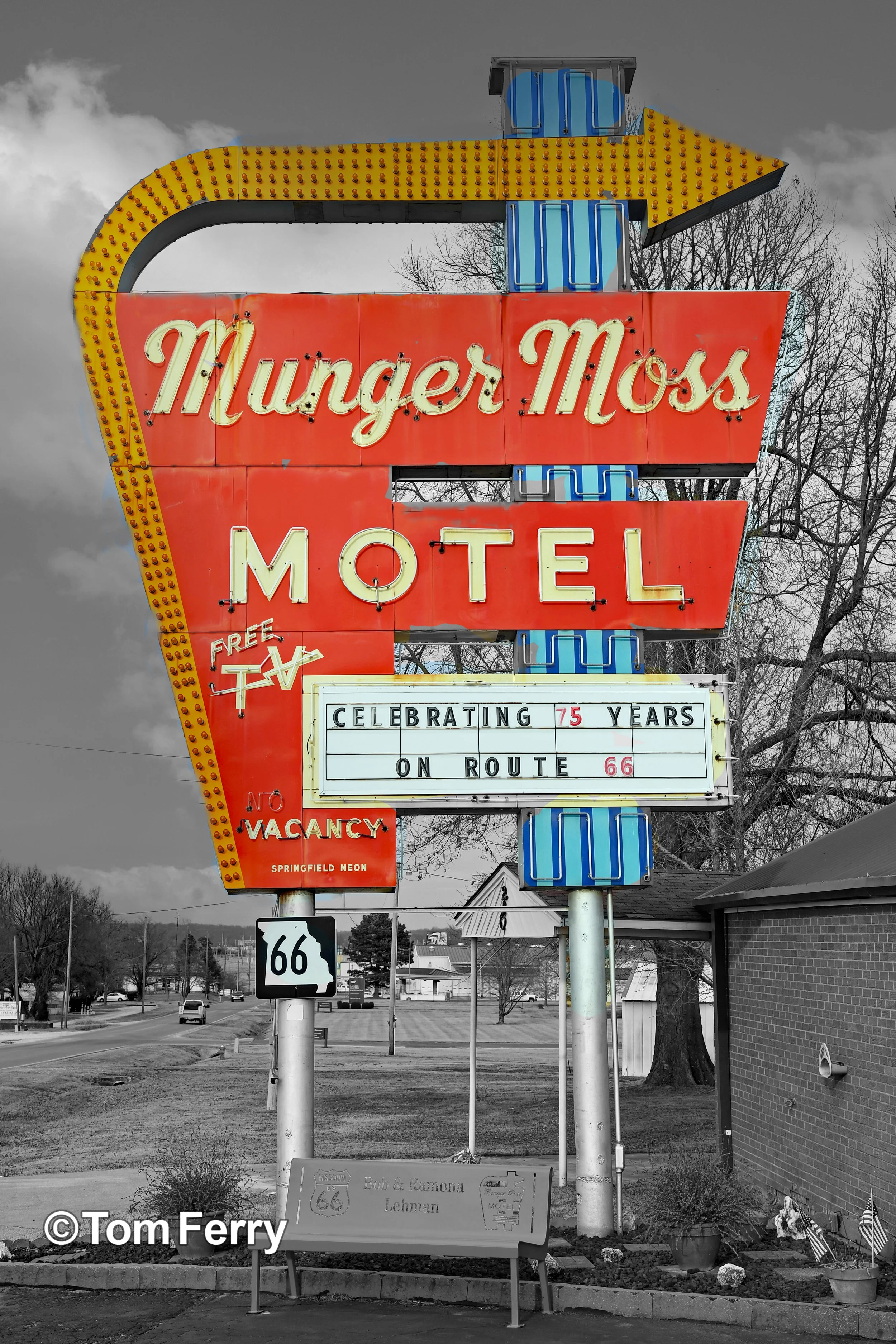 Munger Moss Motel (Lebanon, MO.)