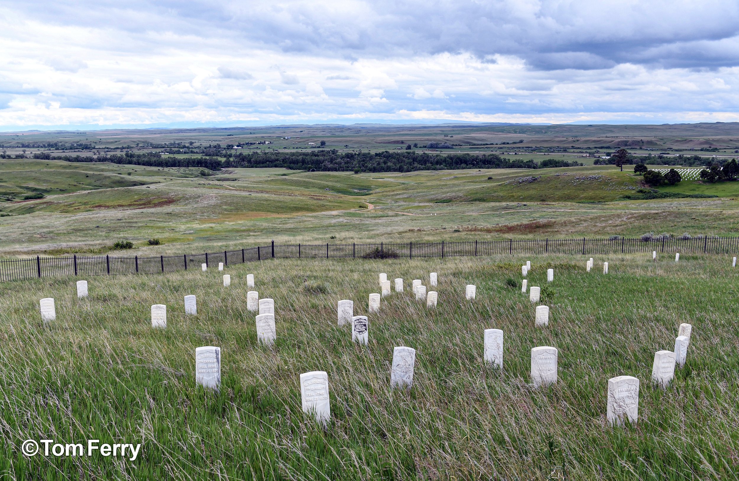 Little Bighorn Battlefield National Monument (near Crow Agency, MT.)