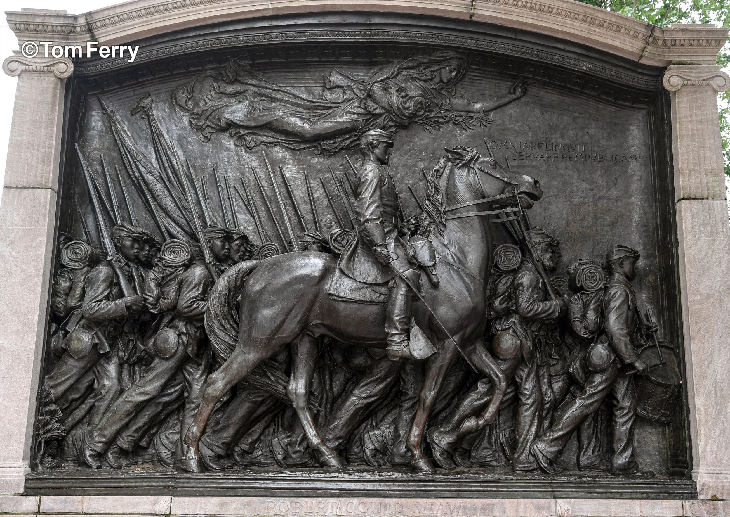 Robert Gould Shaw and Massachusetts 54th Regiment Memorial
