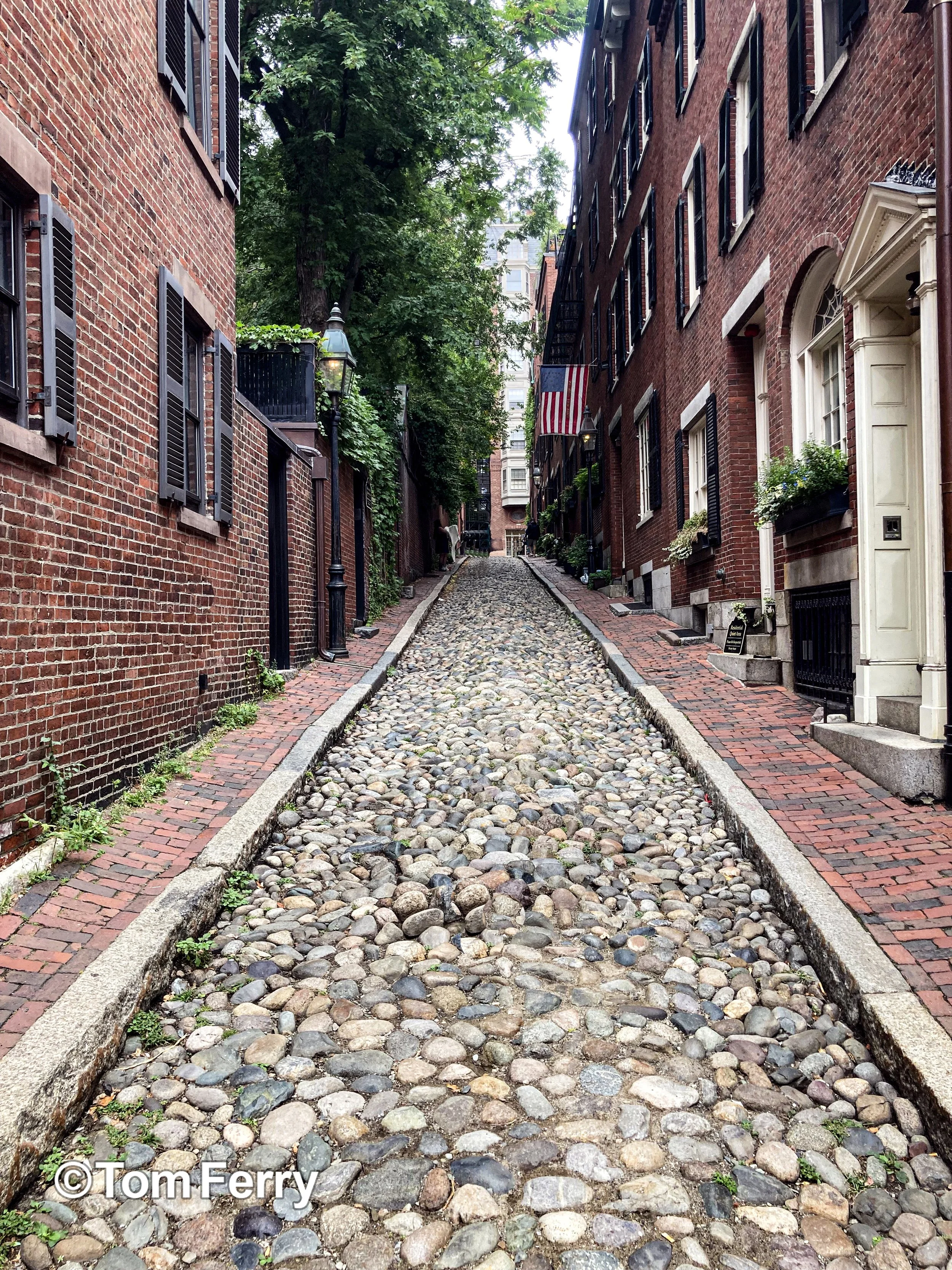 Acorn Street in Beacon Hill
