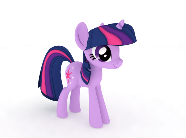 TwilightSparkle3dPrintRender01.png